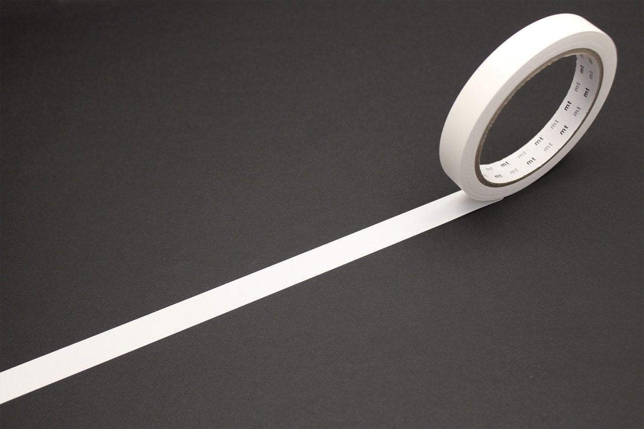 Washi Wrapping Tape / Matte White