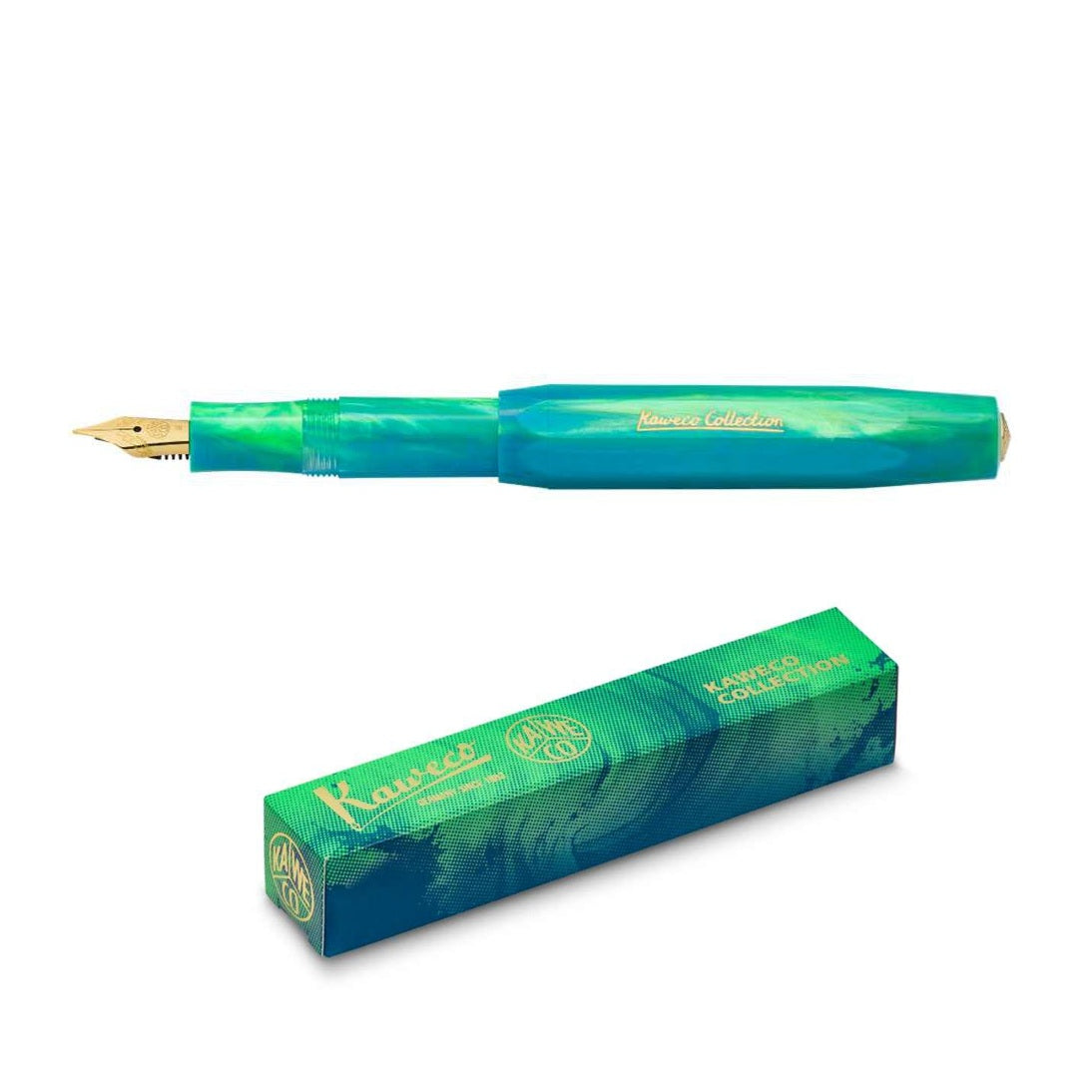Kaweco Collection Sport Fountain Pen / Marble Ocean