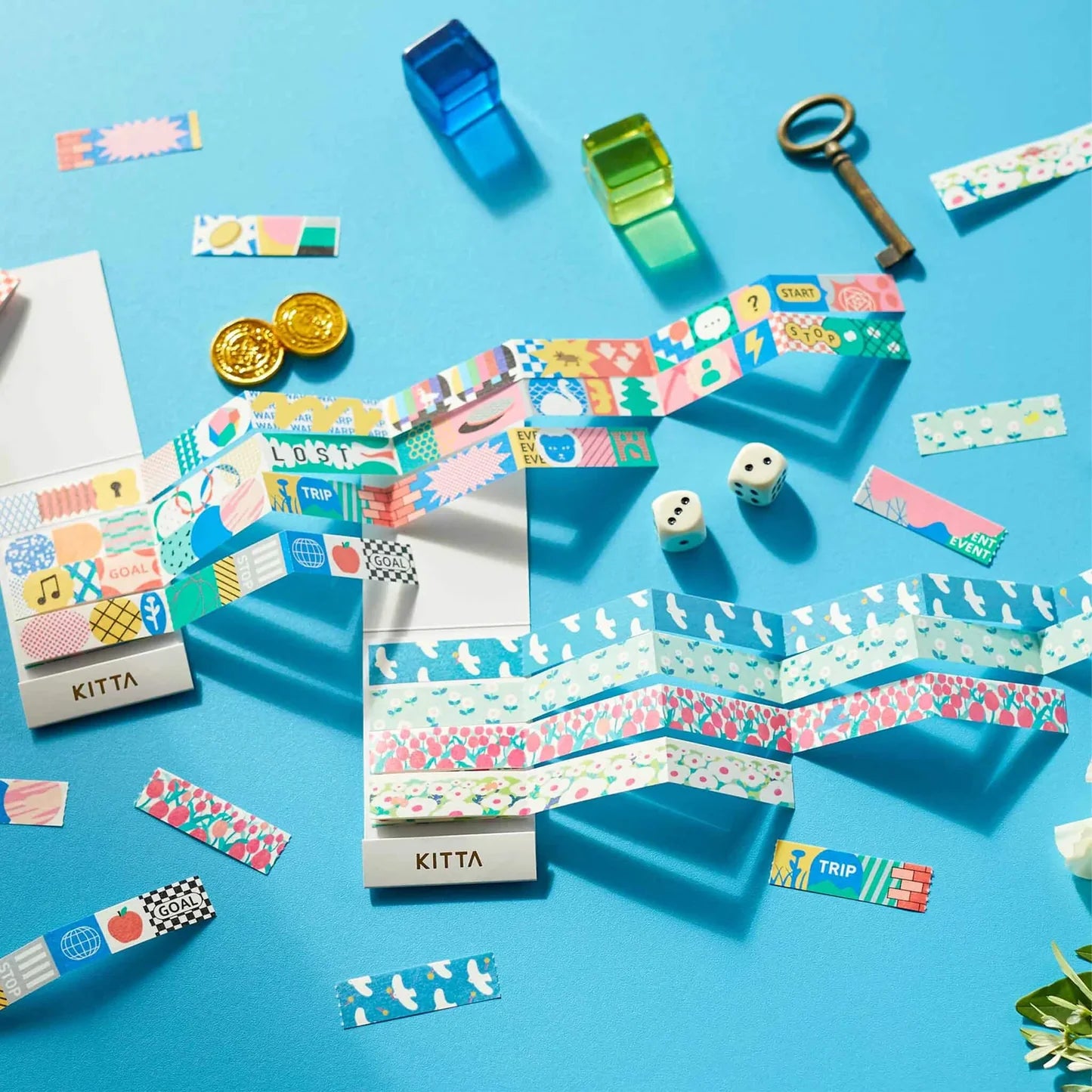 HITOTOKI KITTA Washi Tape Book / Sugoroku