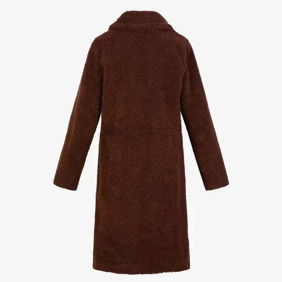 Brown Shearling Fall Jacket
