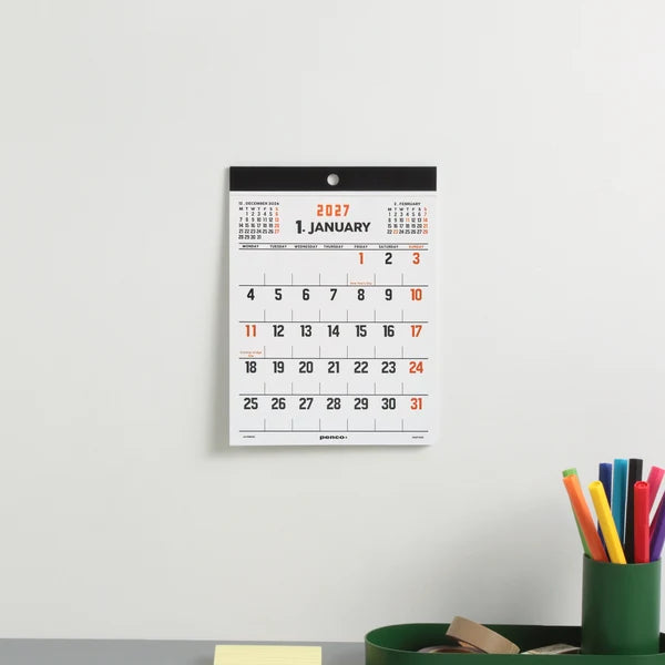 Hightide 2027 Calendar / A5