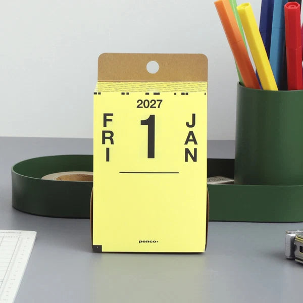Hightide 2027 Memo Block Calendar