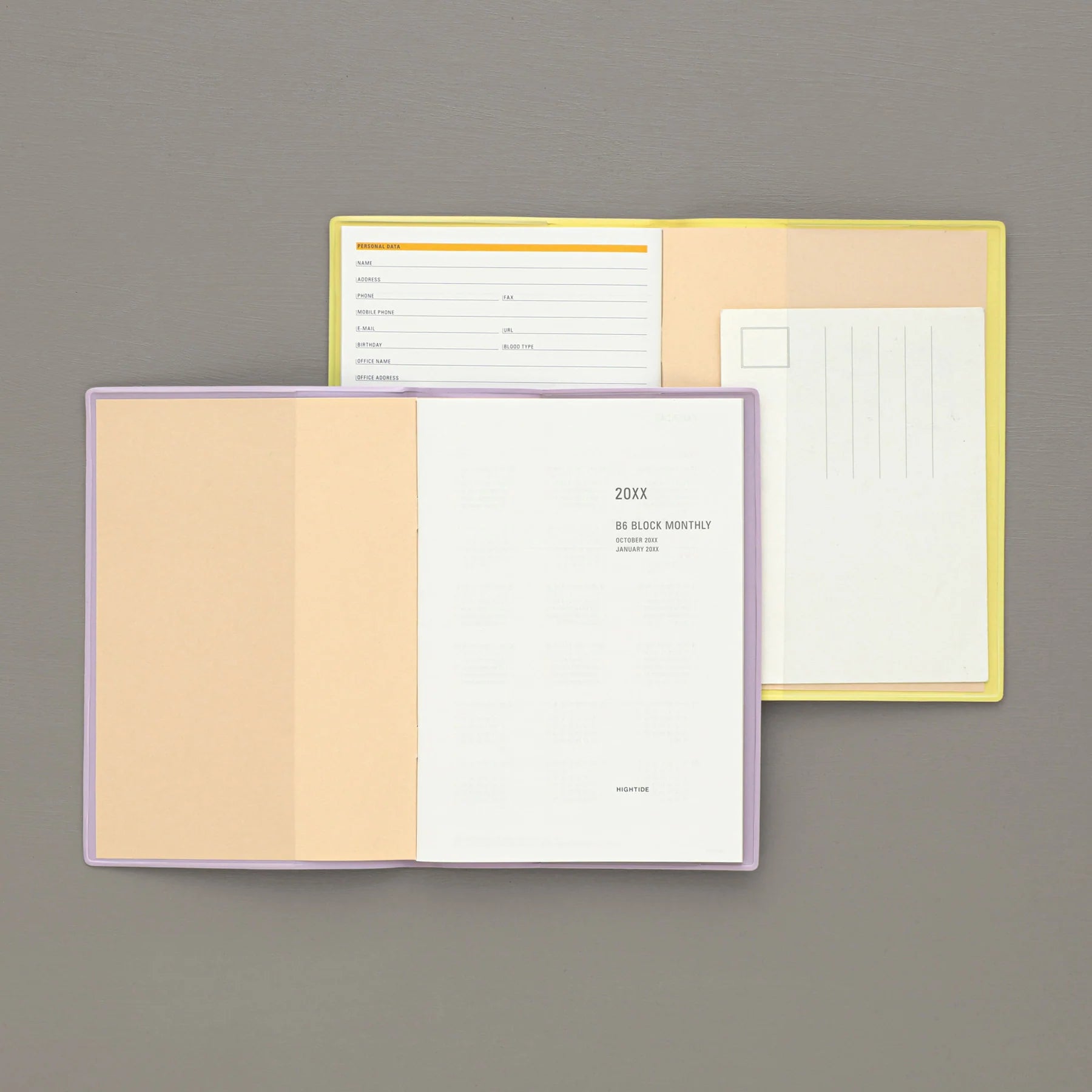 Iris B6 2026 Monthly Planner / Lavender