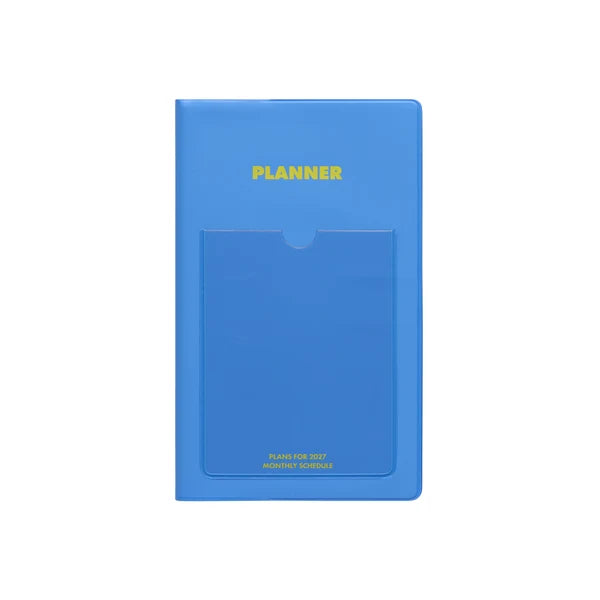Hightide 2027 Monthly Diary / Shine B6 Slim / Blue
