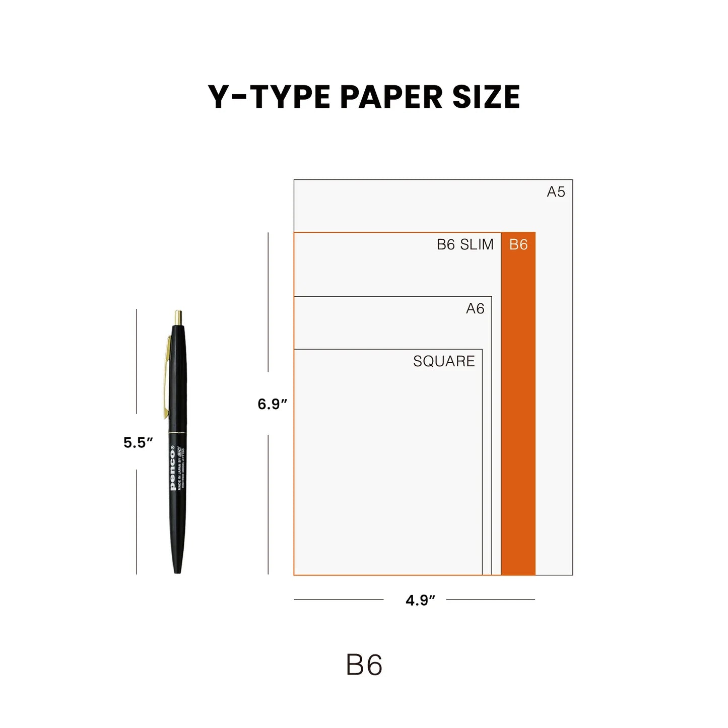 Iris B6 2026 Weekly Planner / Orange