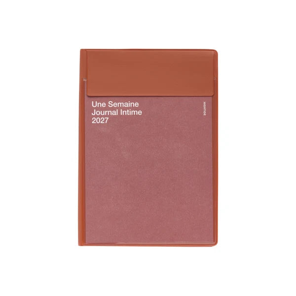Hightide 2027 Weekly Diary Iris B6 / Orange