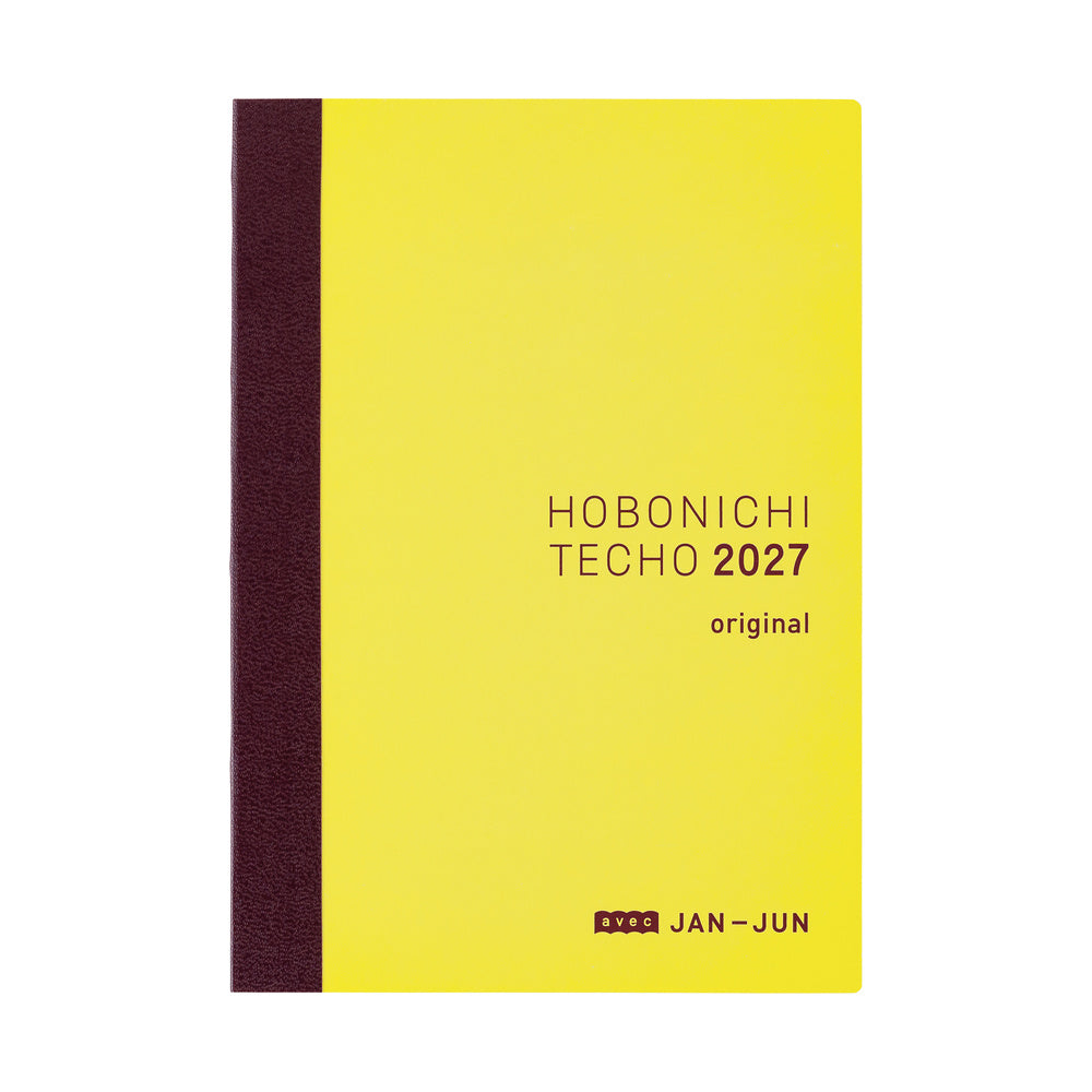 Hobonichi Techo 2027 / A5 Cousin Avec Book / Japanese / 2-Book Set