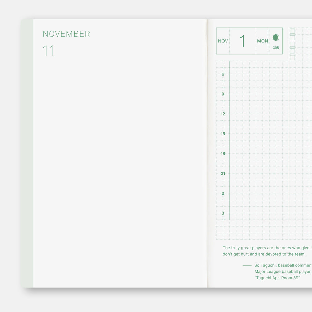 Hobonichi Techo 2027 / A6 Original Book / English