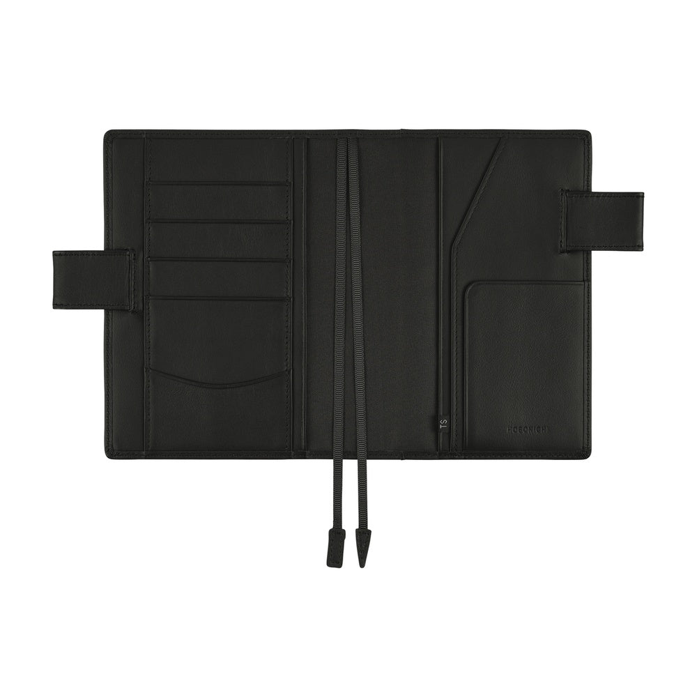Hobonichi Techo Cover / A6 / Leather: TS Basic / Black