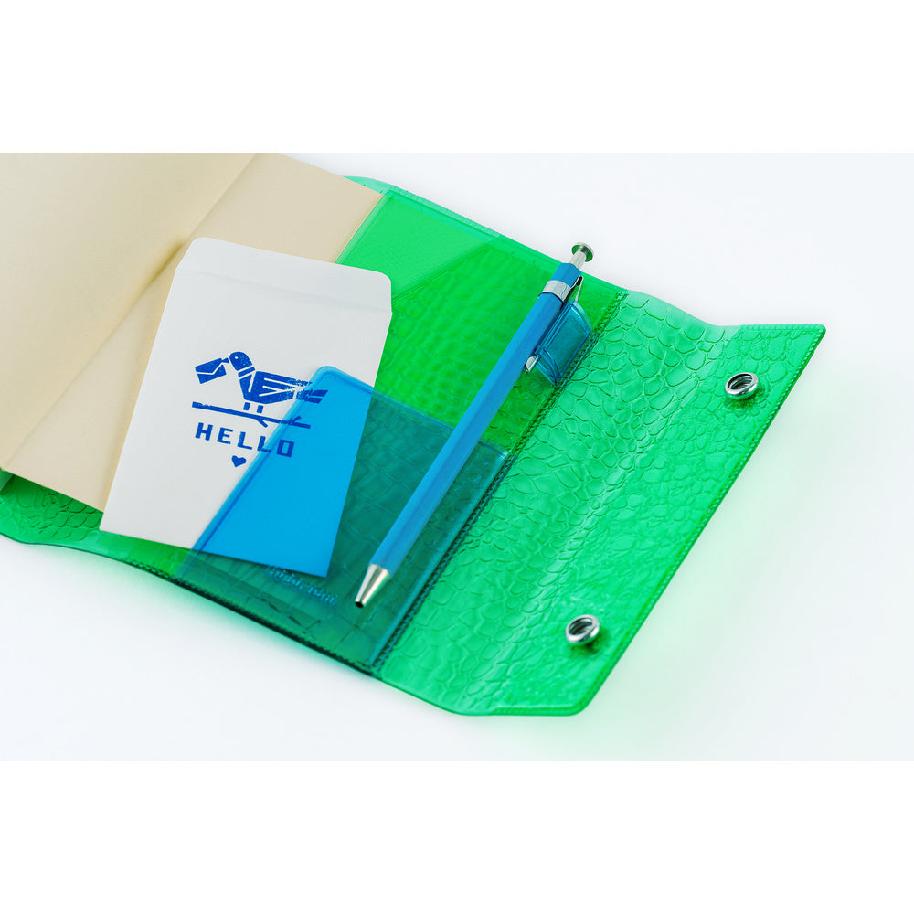 Hobonichi Techo Cover / A6 / beautiful people: Nothing to Hide (Green)