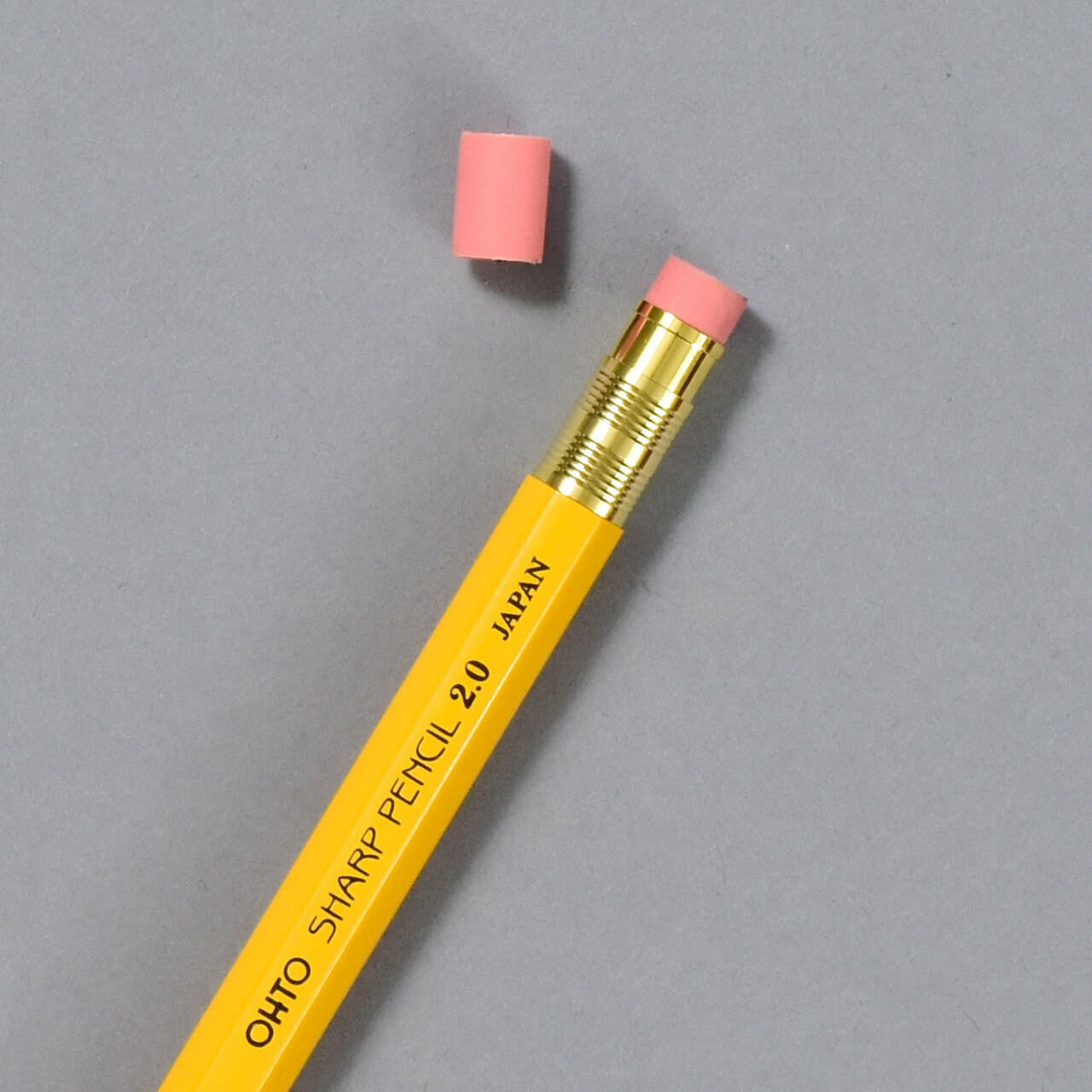 OHTO Wood Mechanical Sharp Pencil 2.0 Eraser Refill