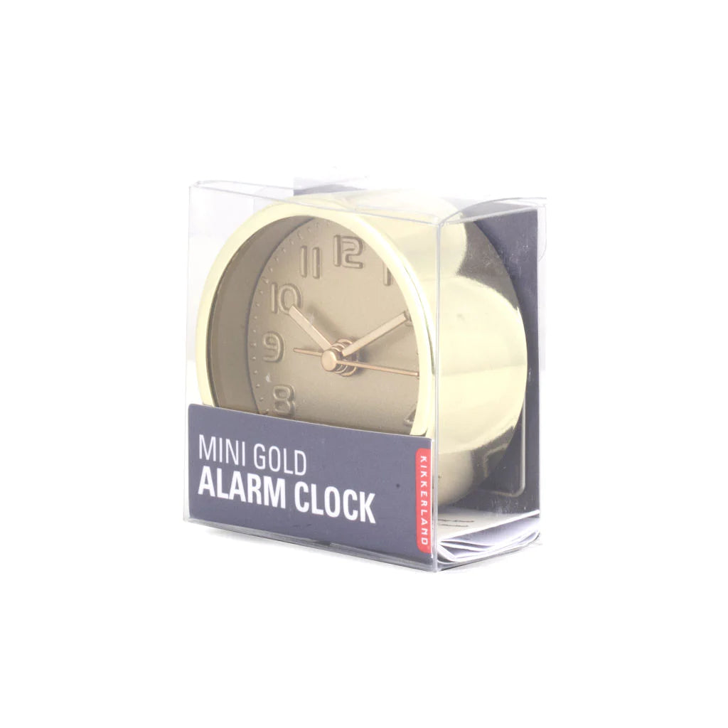 Small Alarm Clock / Gold