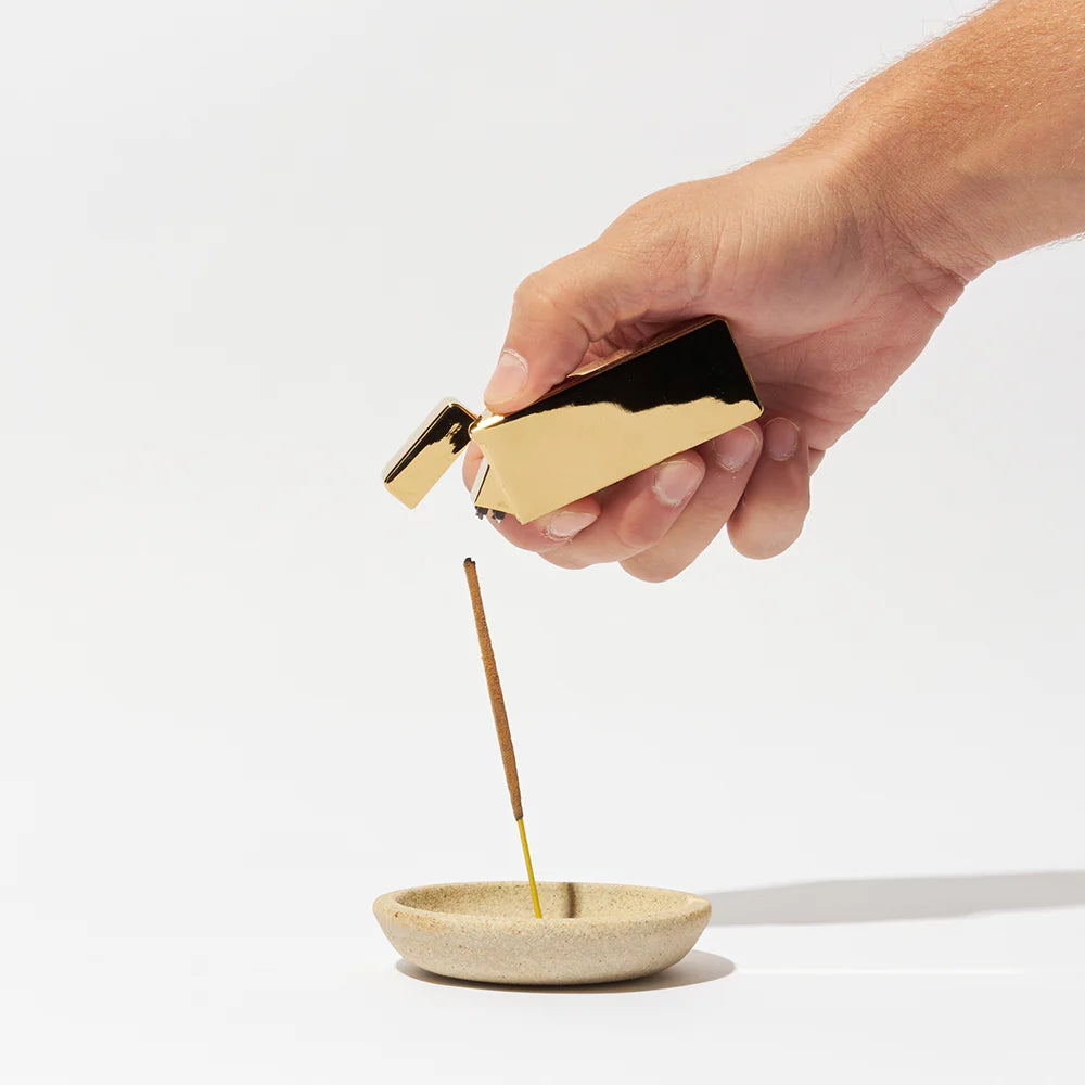 Slim Electric Lighter / Gold