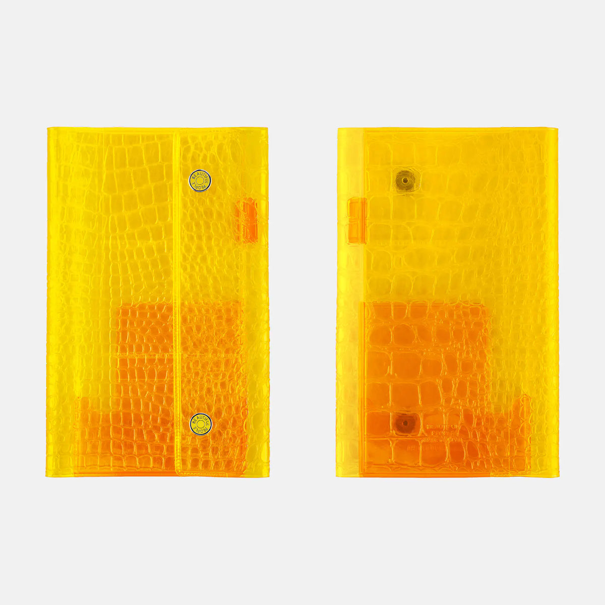 Hobonichi Techo Cover / Weeks / beautiful people: Nothing to Hide (Yellow)