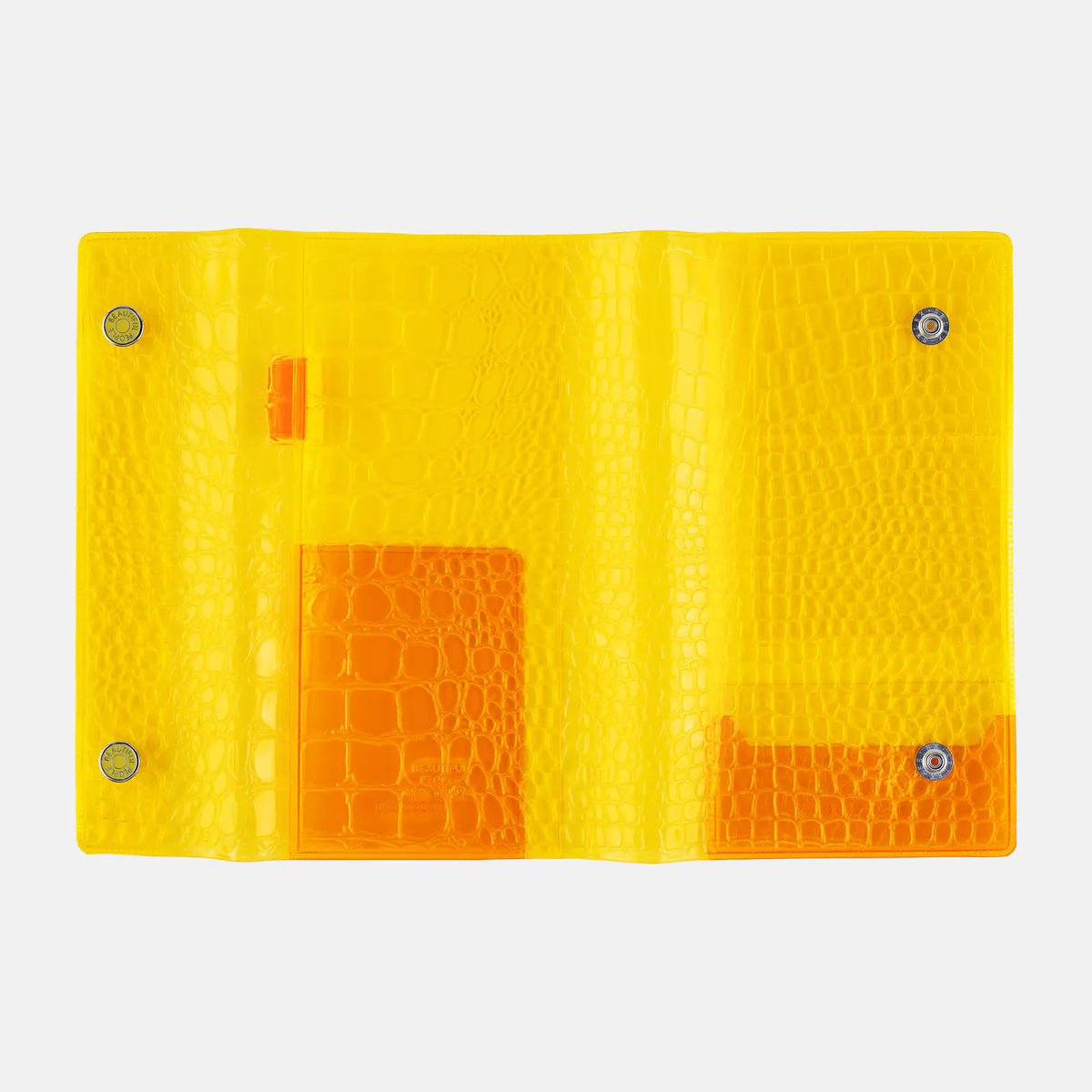 Hobonichi Techo Cover / Weeks / beautiful people: Nothing to Hide (Yellow)