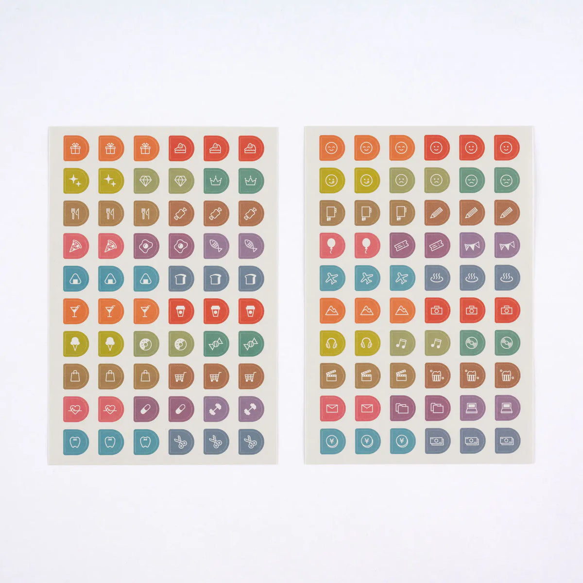Hobonichi Techo / TSUKI no IRO: Sticker Set (Schedule)