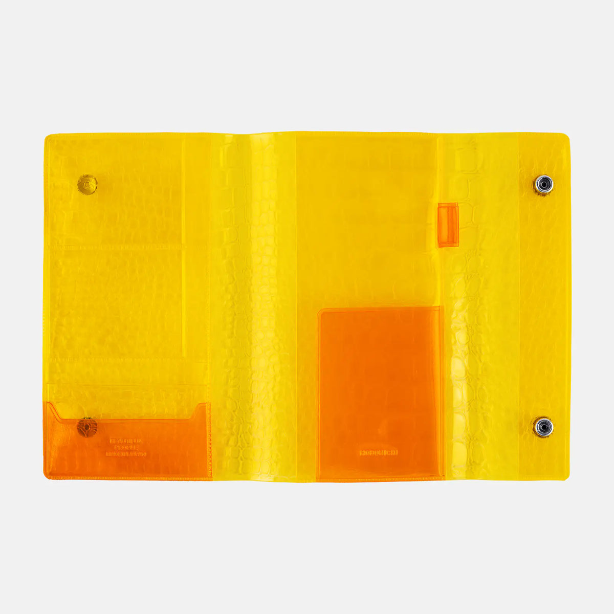 Hobonichi Techo Cover / Weeks / beautiful people: Nothing to Hide (Yellow)