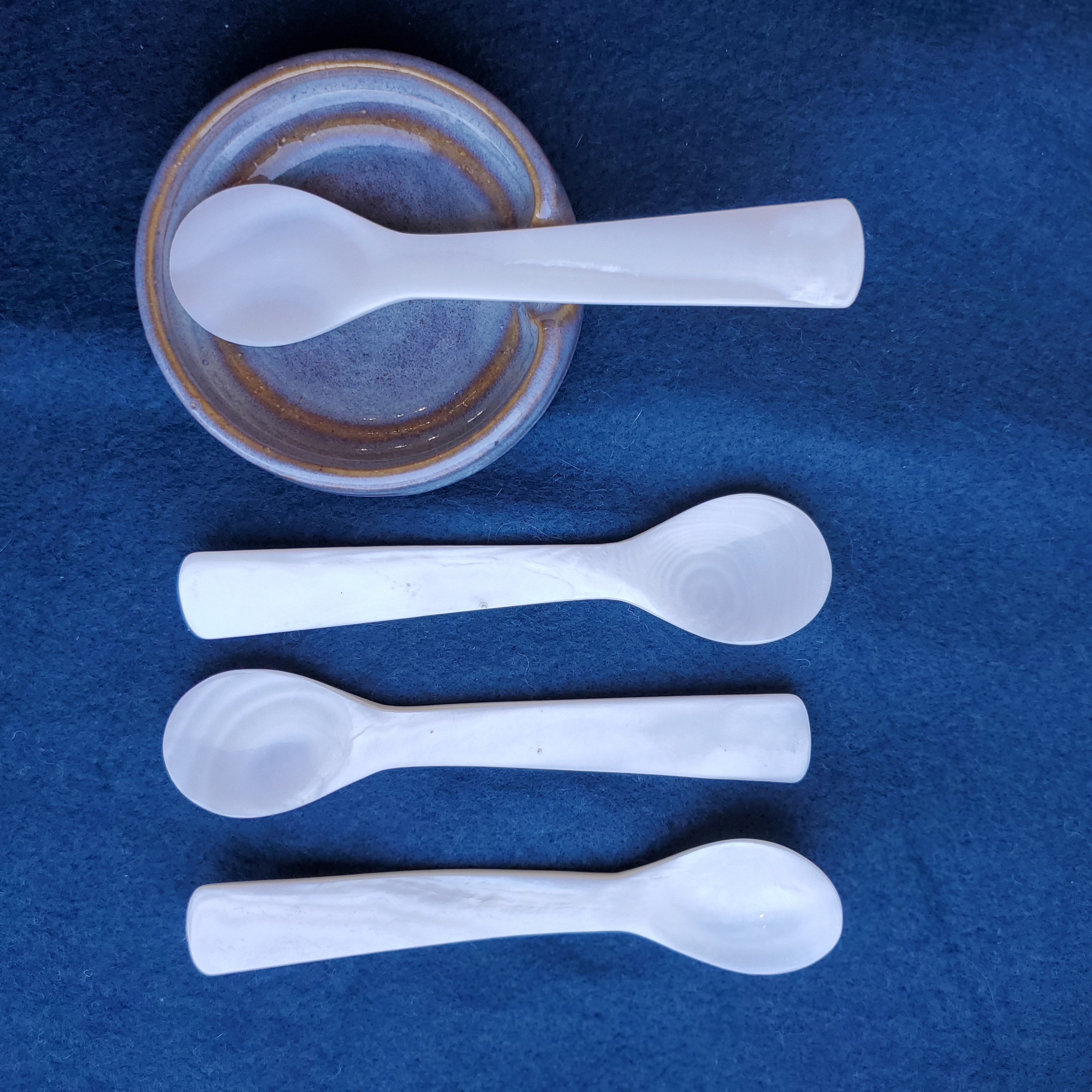 Mother of pearl spoon