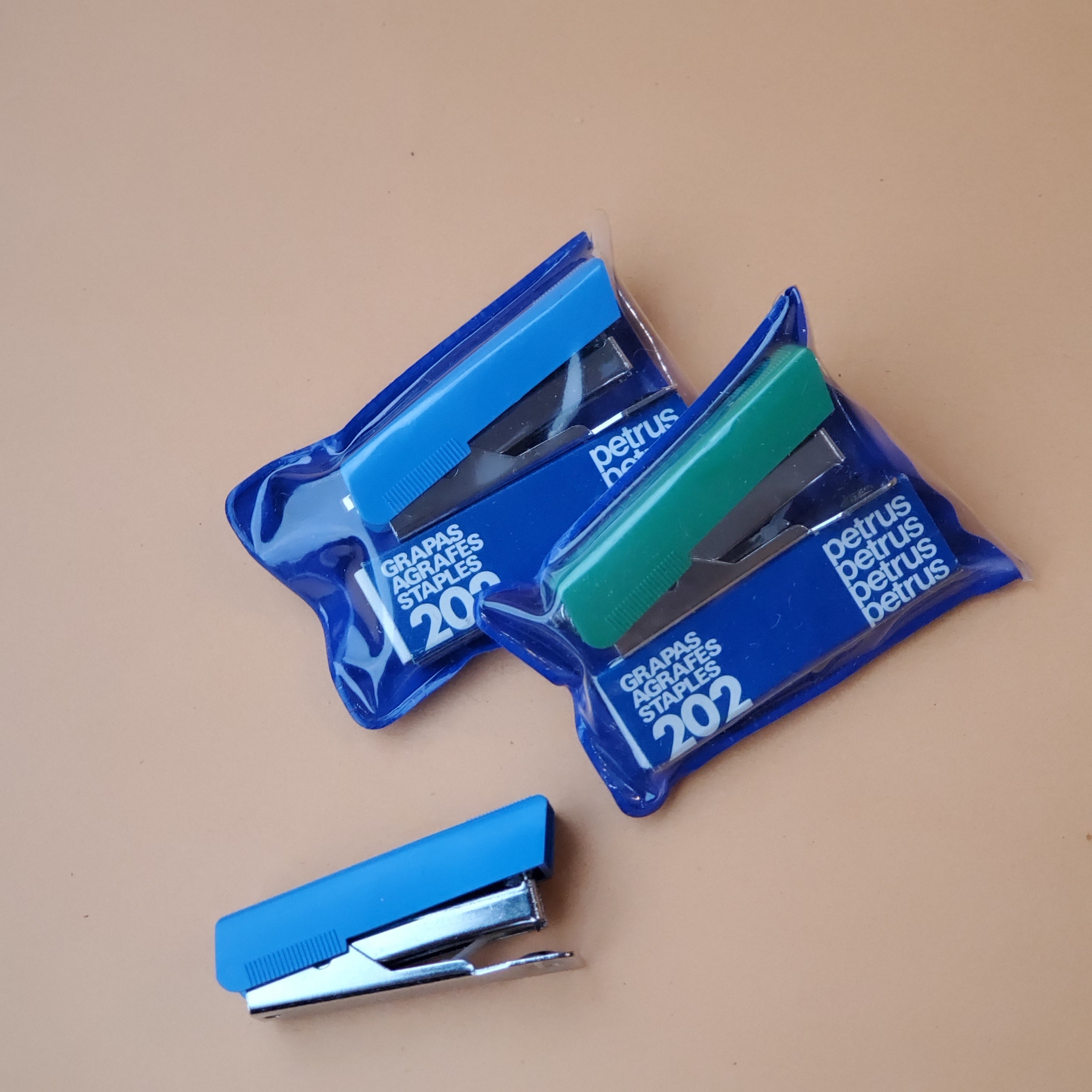 Vintage Petrus Mini Stapler Set