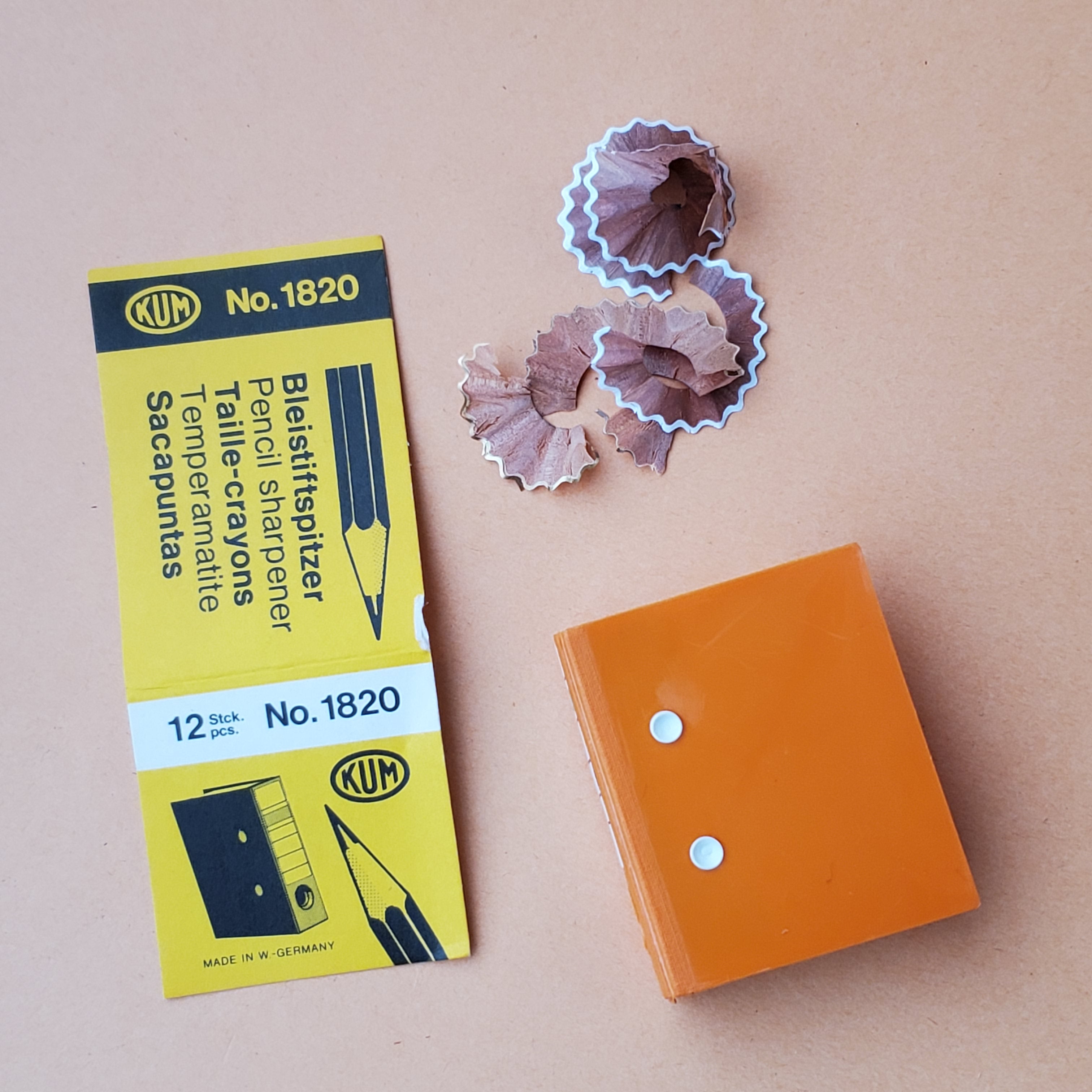 Vintage Book-Shaped Pencil Sharpener