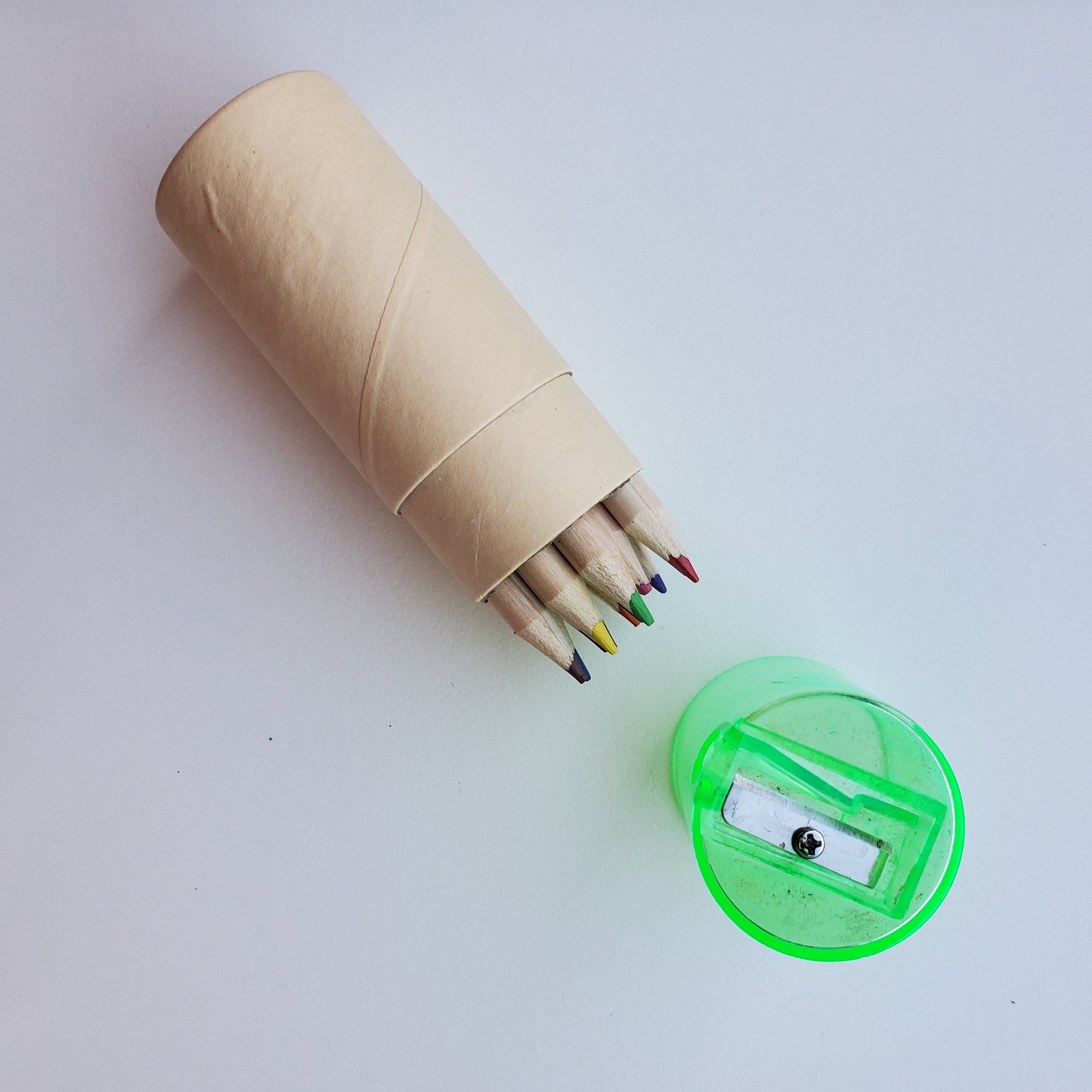 Colored Pencil Set with Sharpener