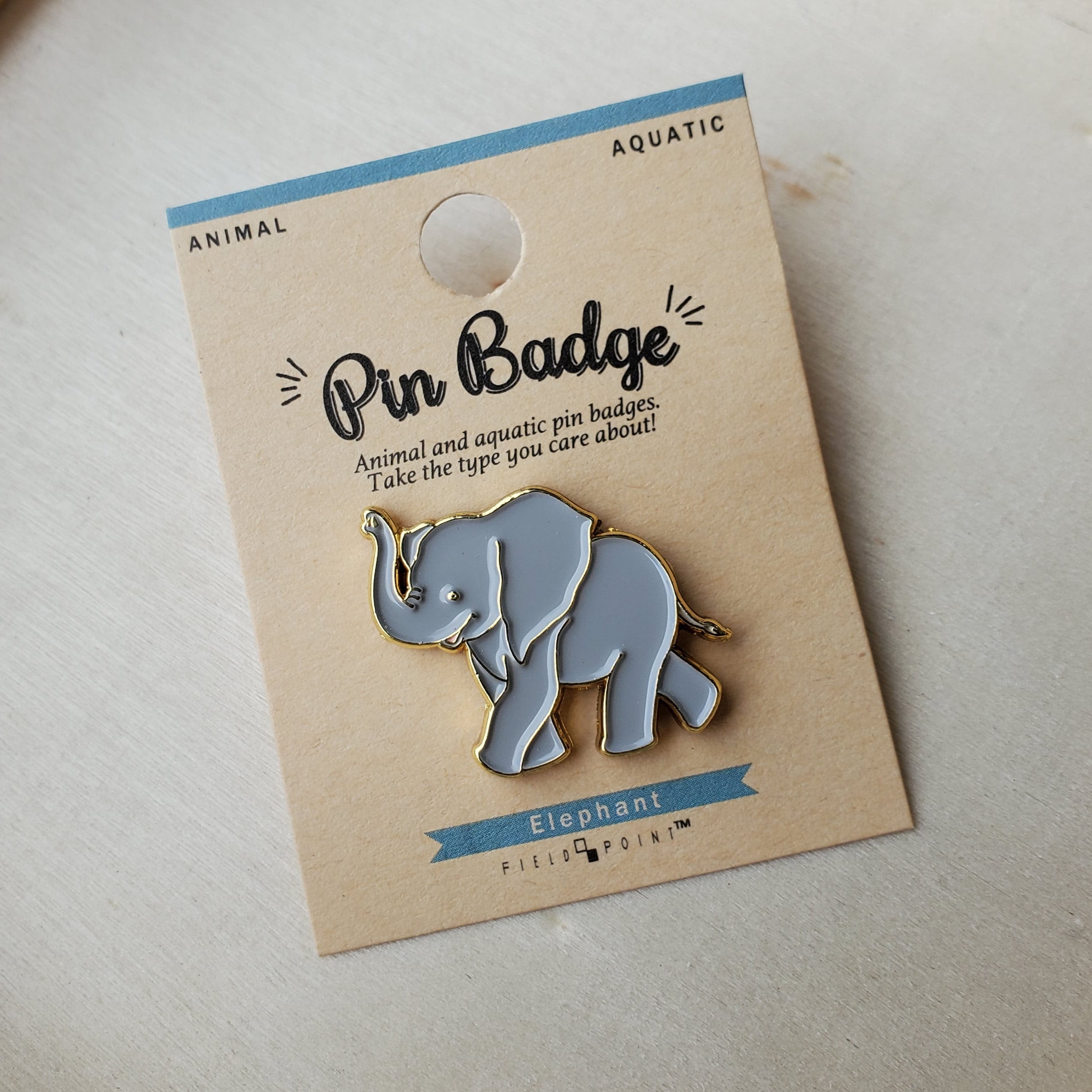 Elephant Lapel Pin