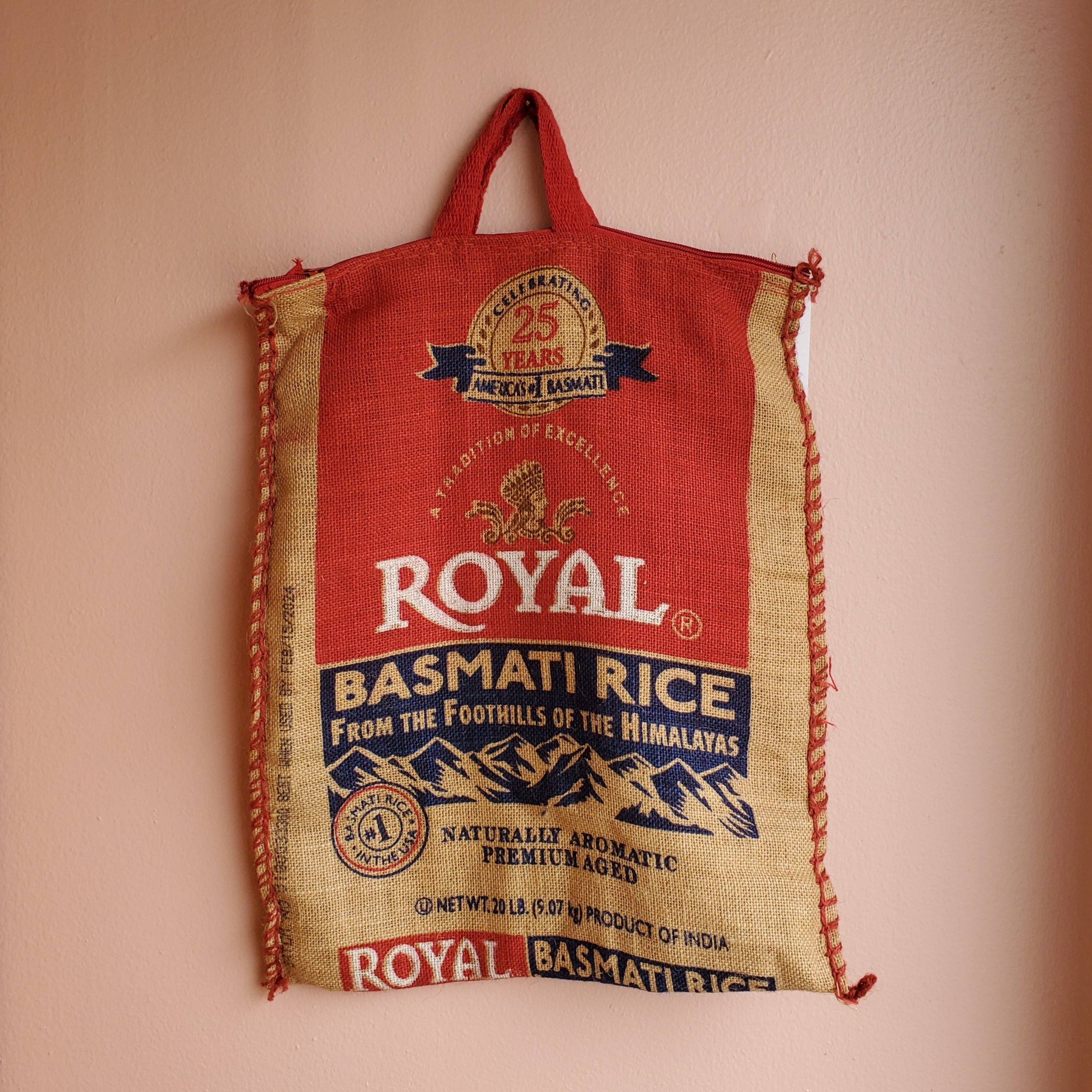 Handmade Rice Sack Tote