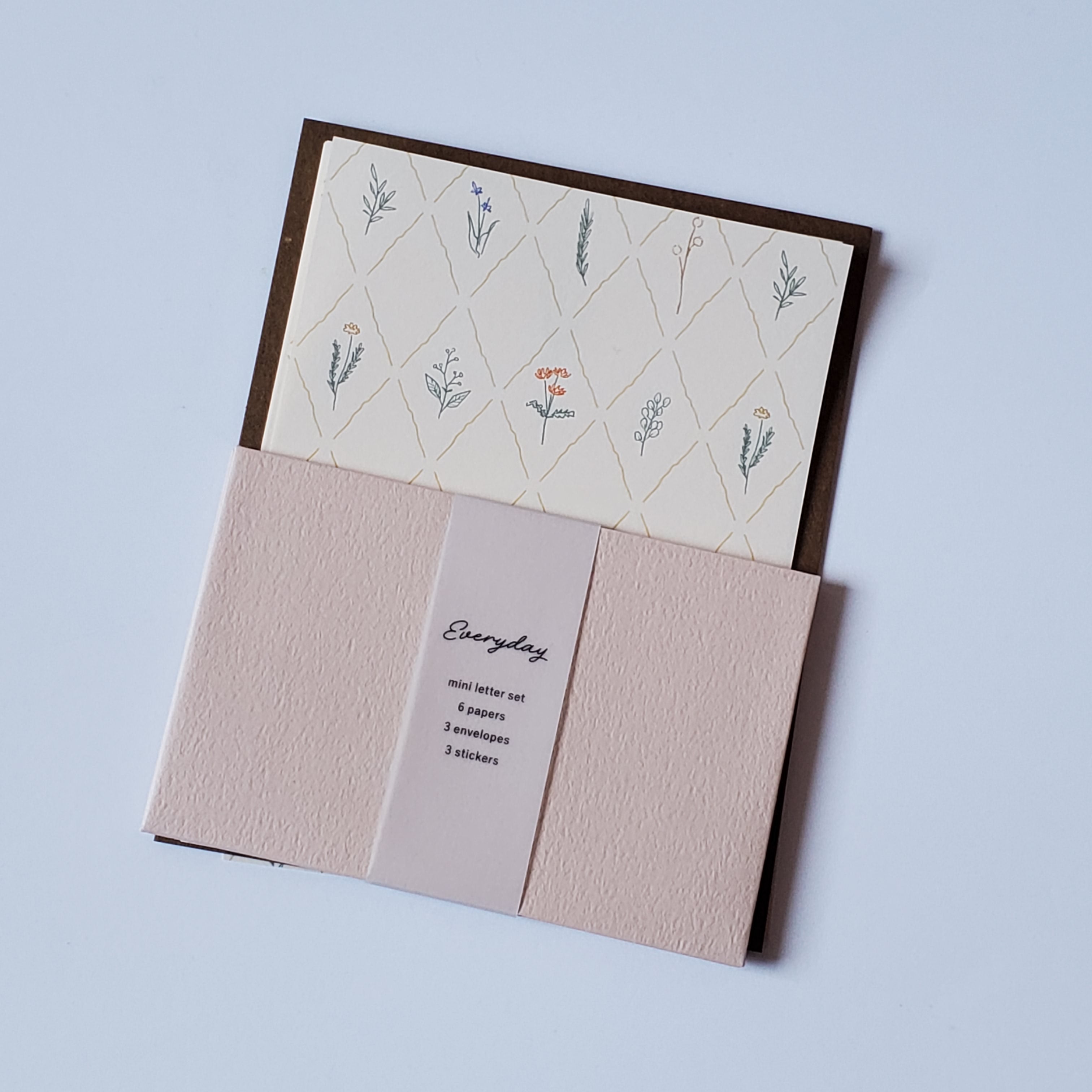 Everyday Mini Letter Set / Plant Lattice