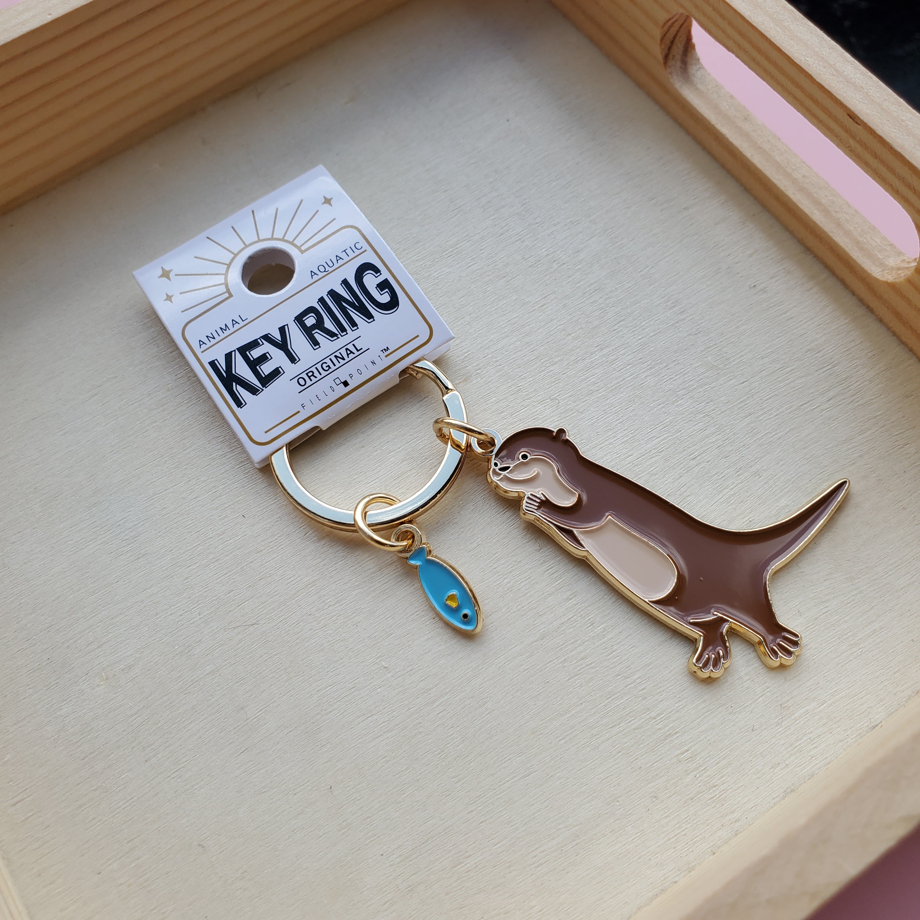 River Otter Keychain