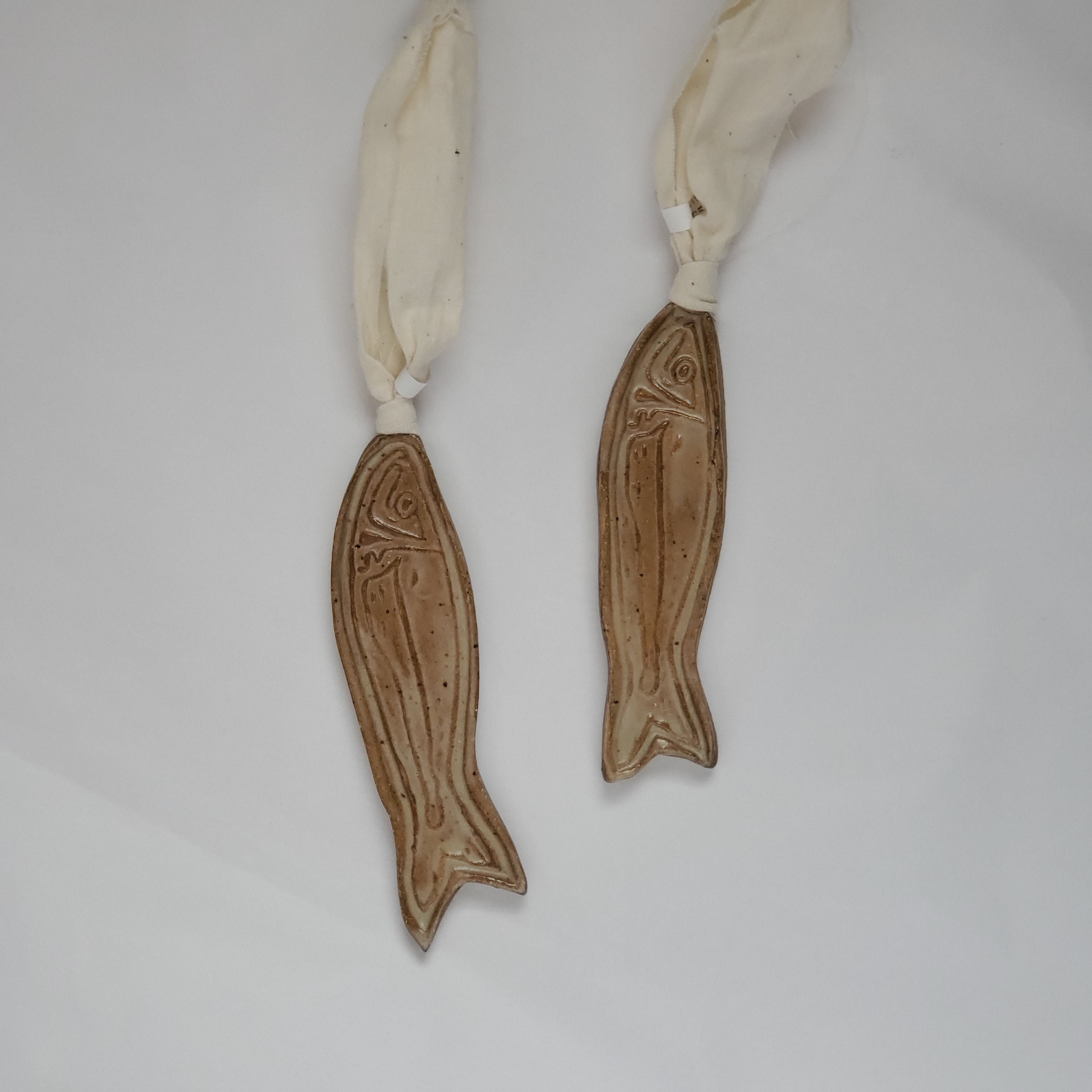 Curio Ceramic Fish Ornament