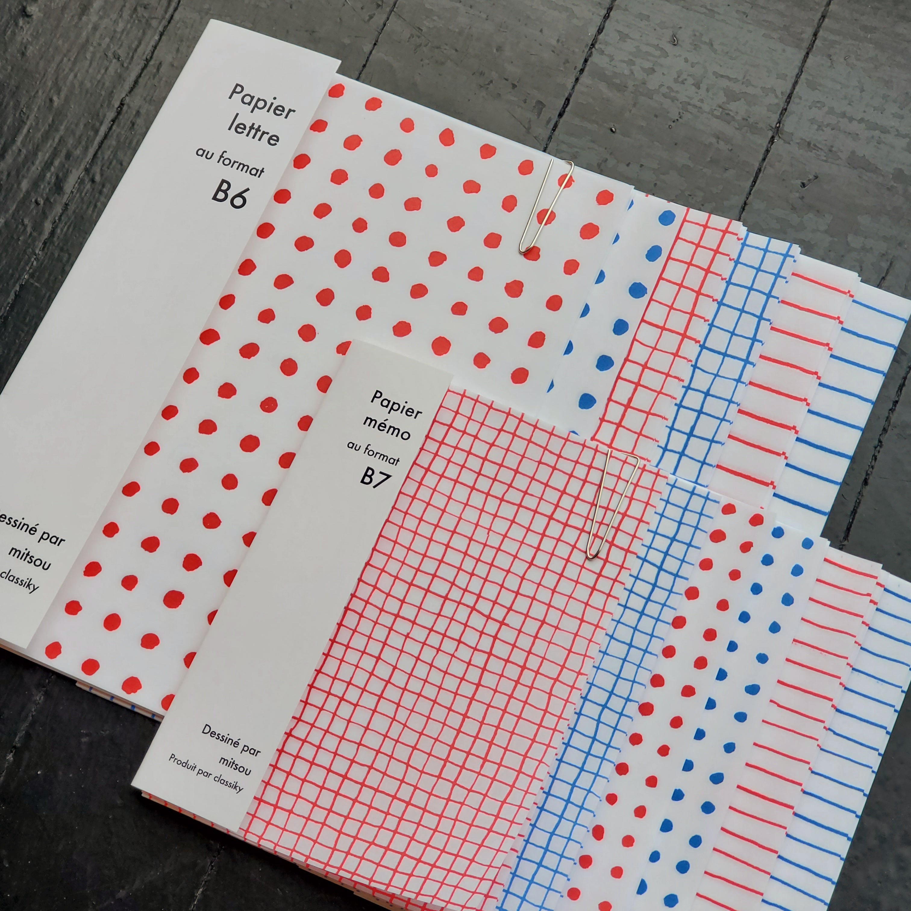 Classiky Mitsou B6 Memo Paper Set