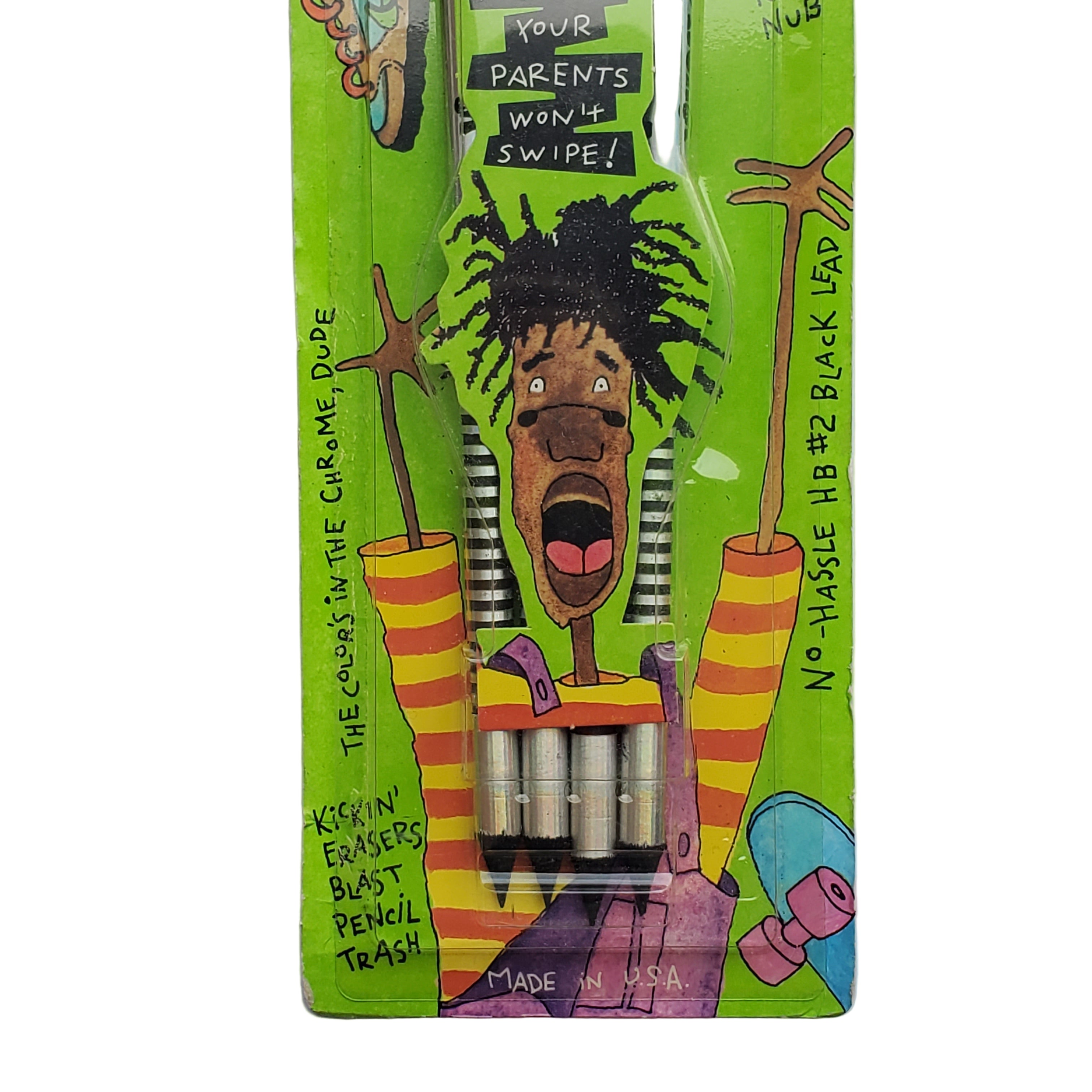 Vintage Yikes Pencil Set / Treads