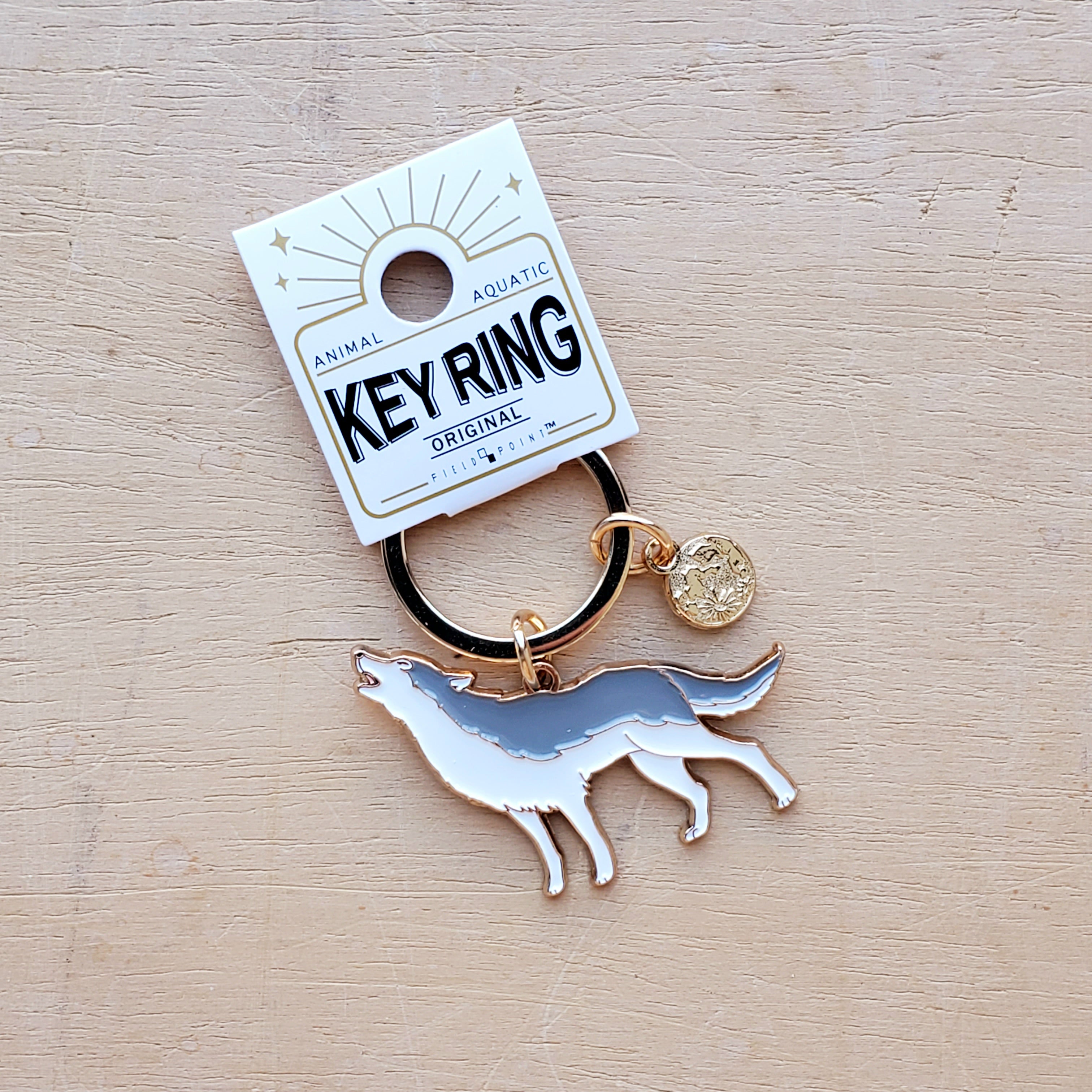 Wolf Keychain