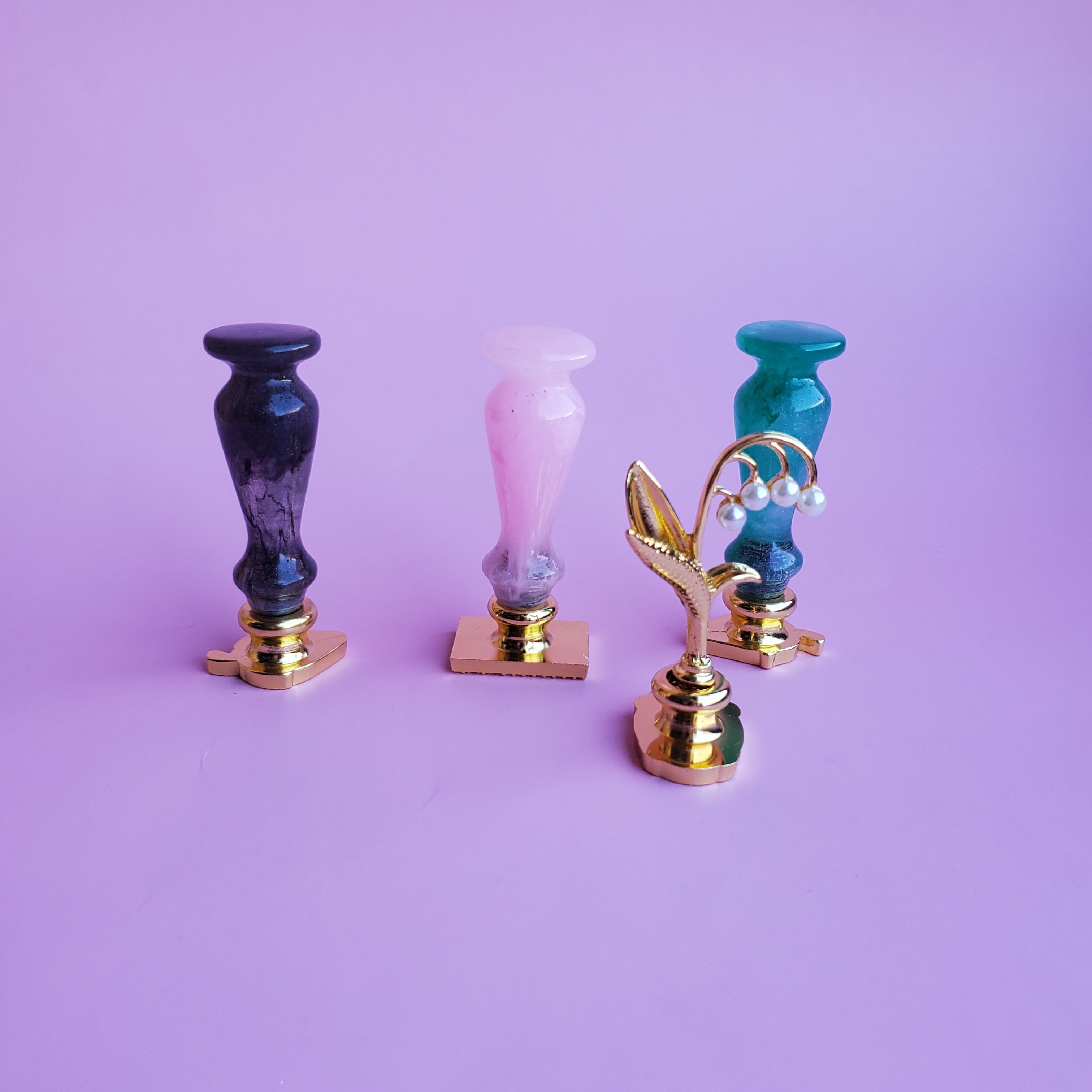 Lily of the Valley Wax Seal Handle