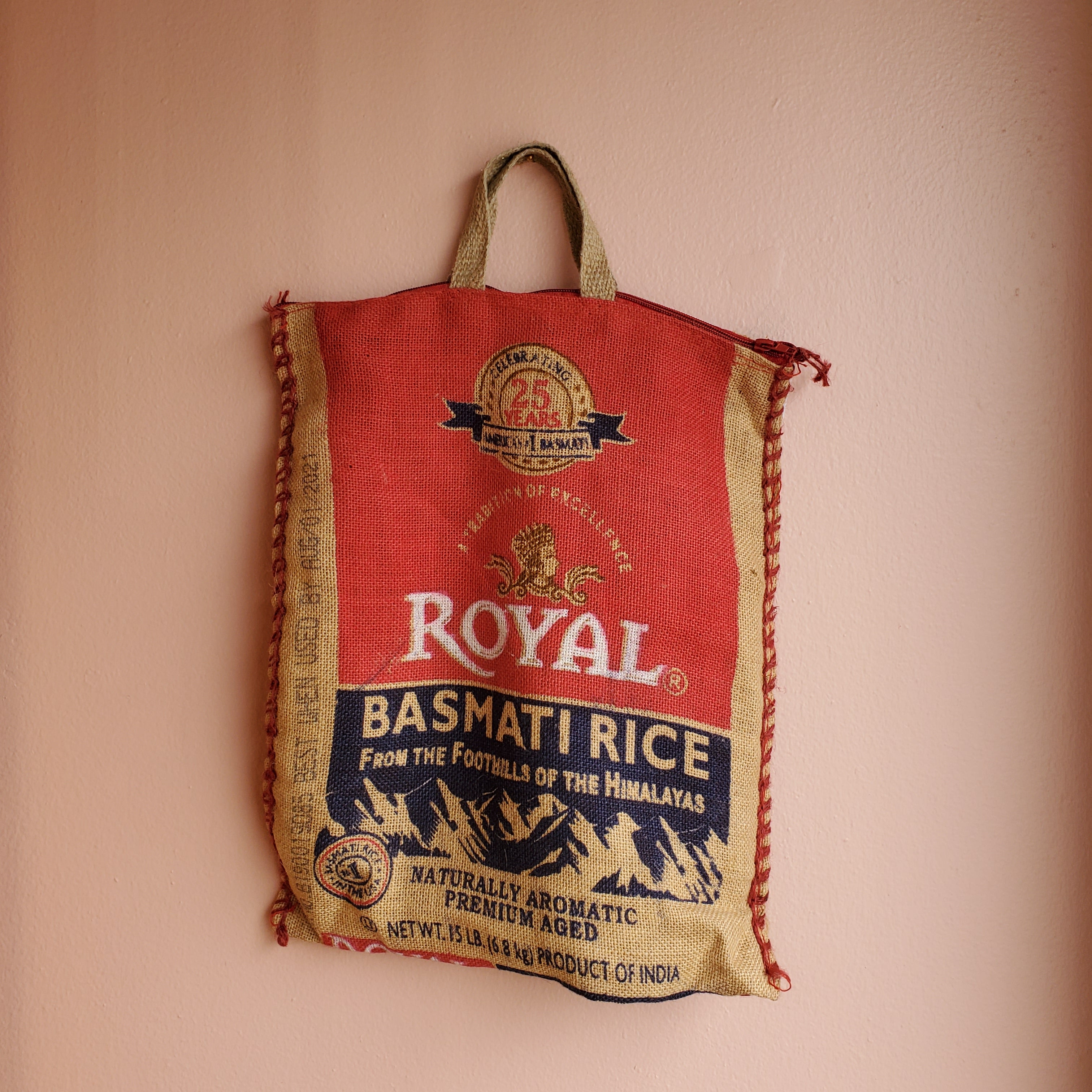 Handmade Rice Sack Tote