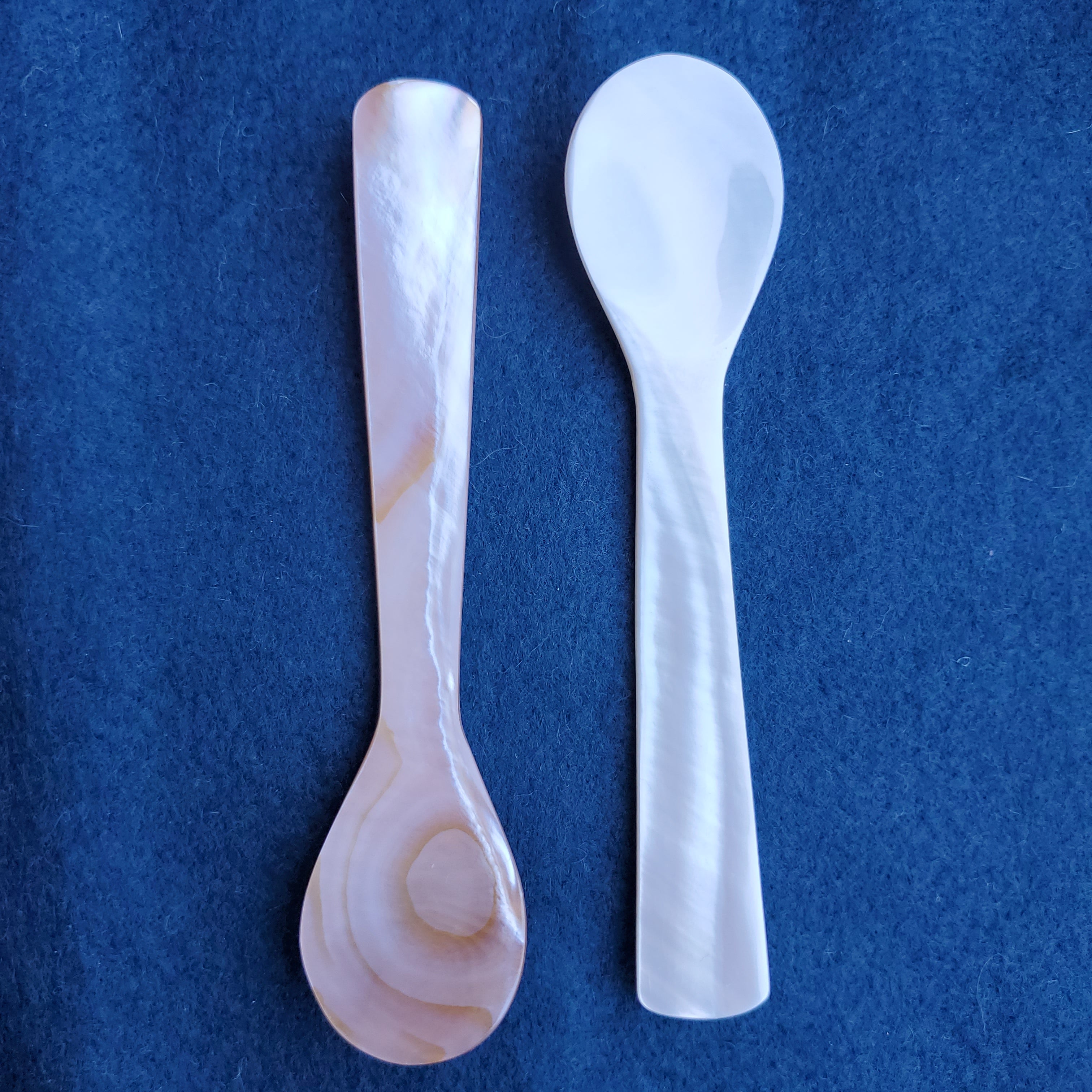 Mother of pearl spoon