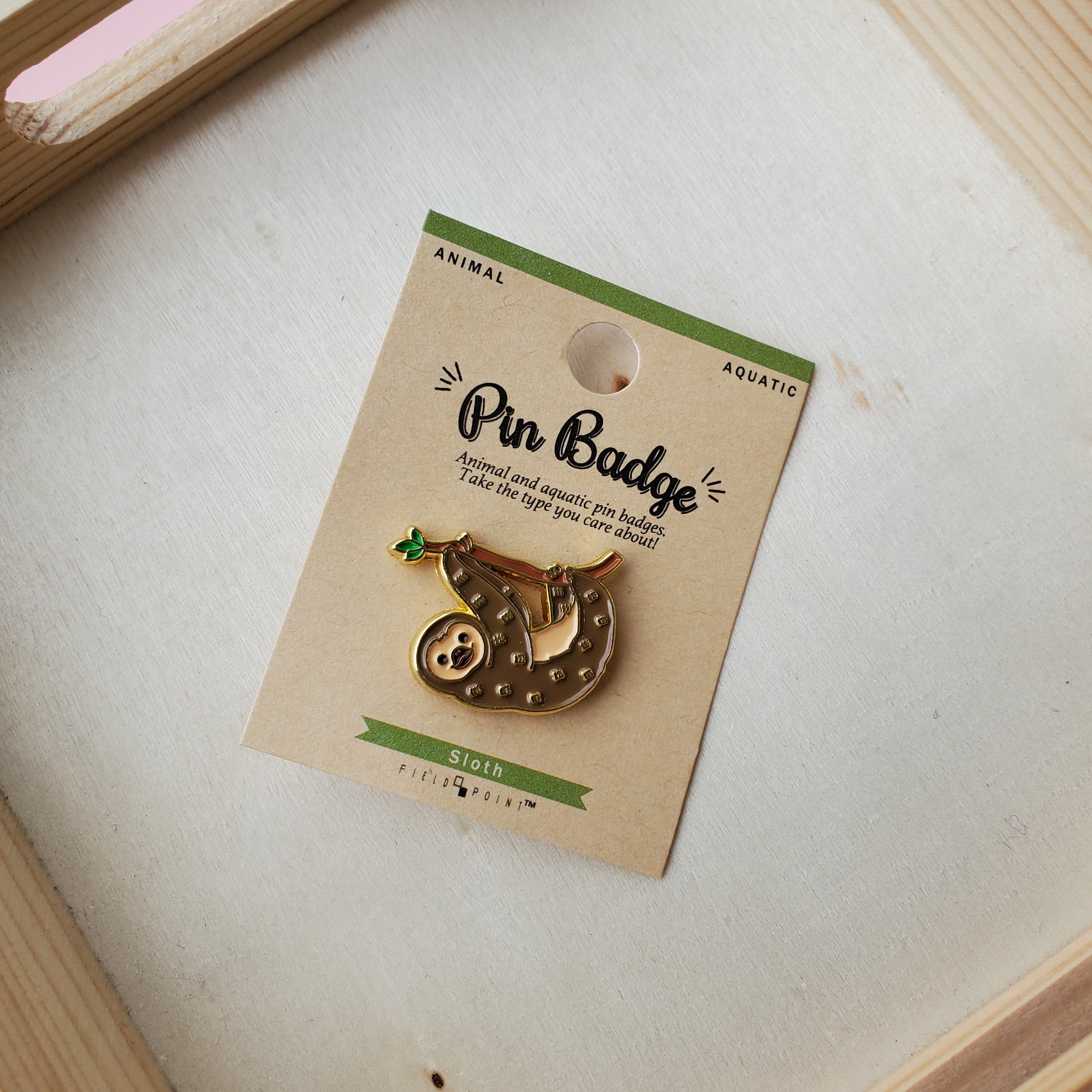 Sloth Lapel Pin