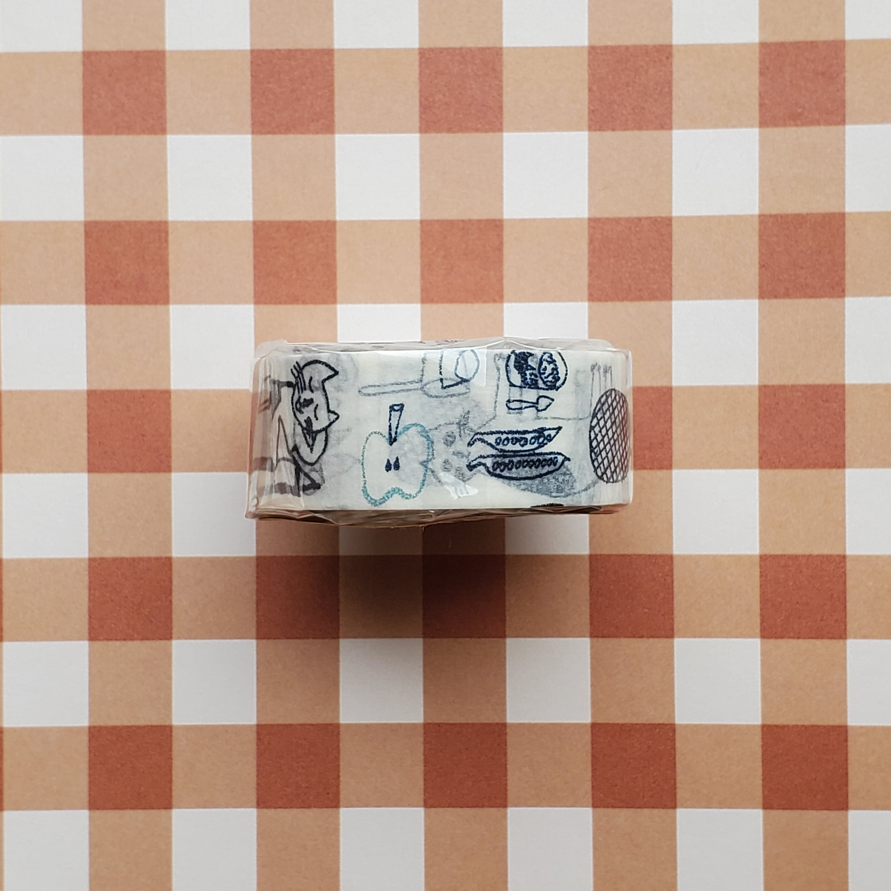 Classiky Masking Tape x Toranekobonbon / Cats at the table