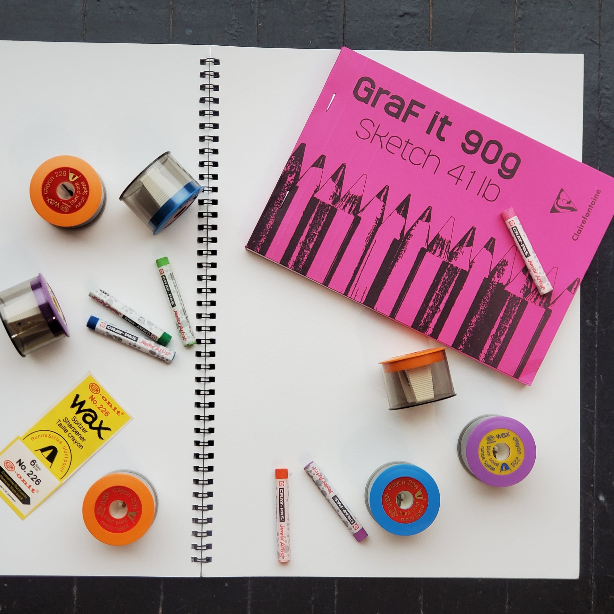 Vintage Kum Wax Crayon Sharpener