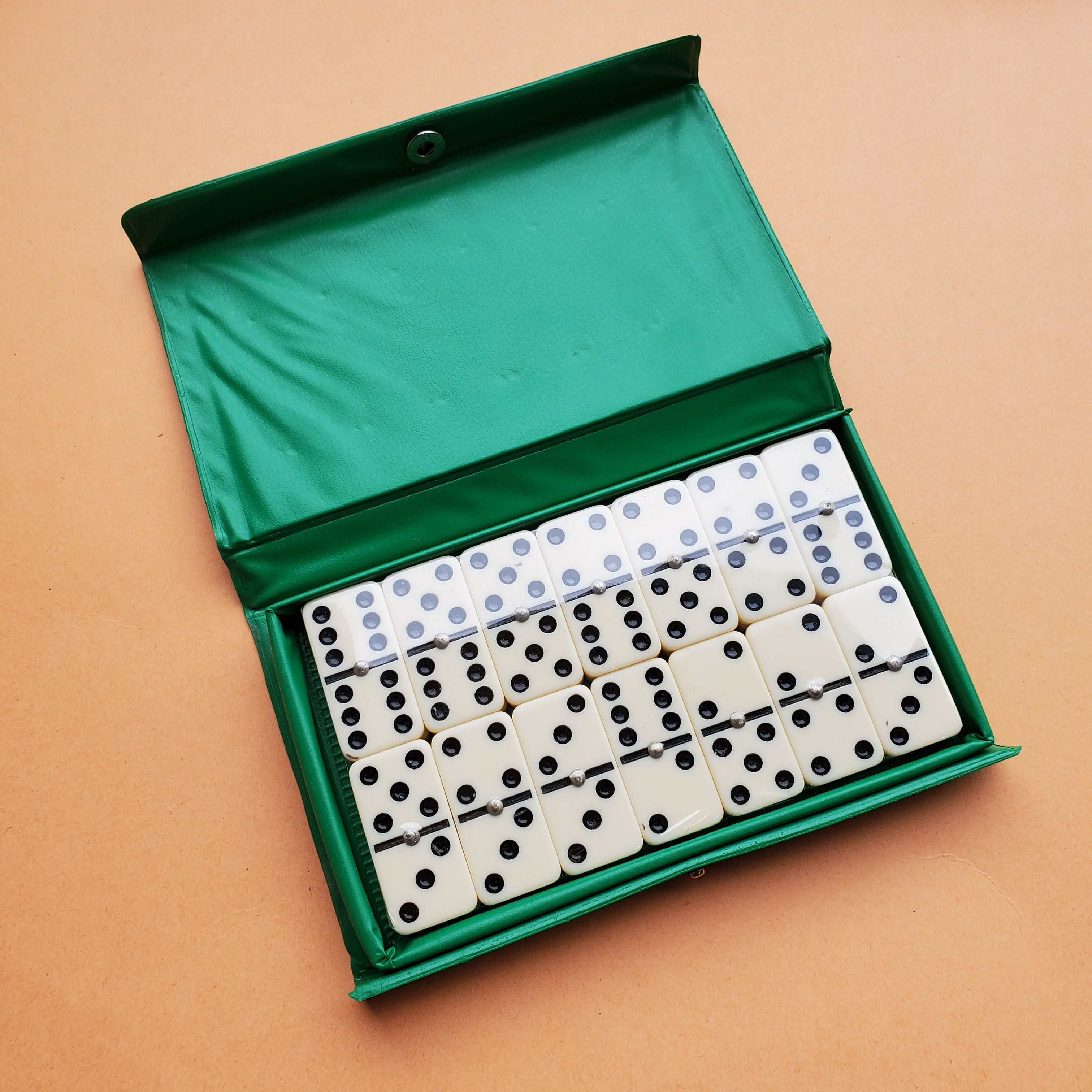 Vintage Domino Set with Case