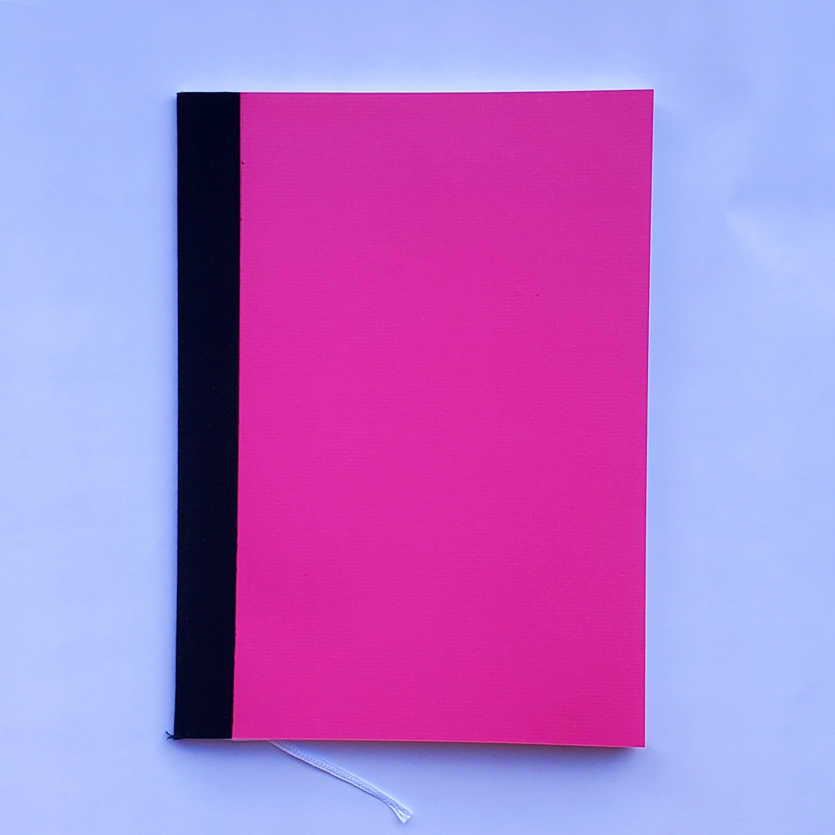 Classiky Thread Stitching Notebook / Ruled / Fuchsia