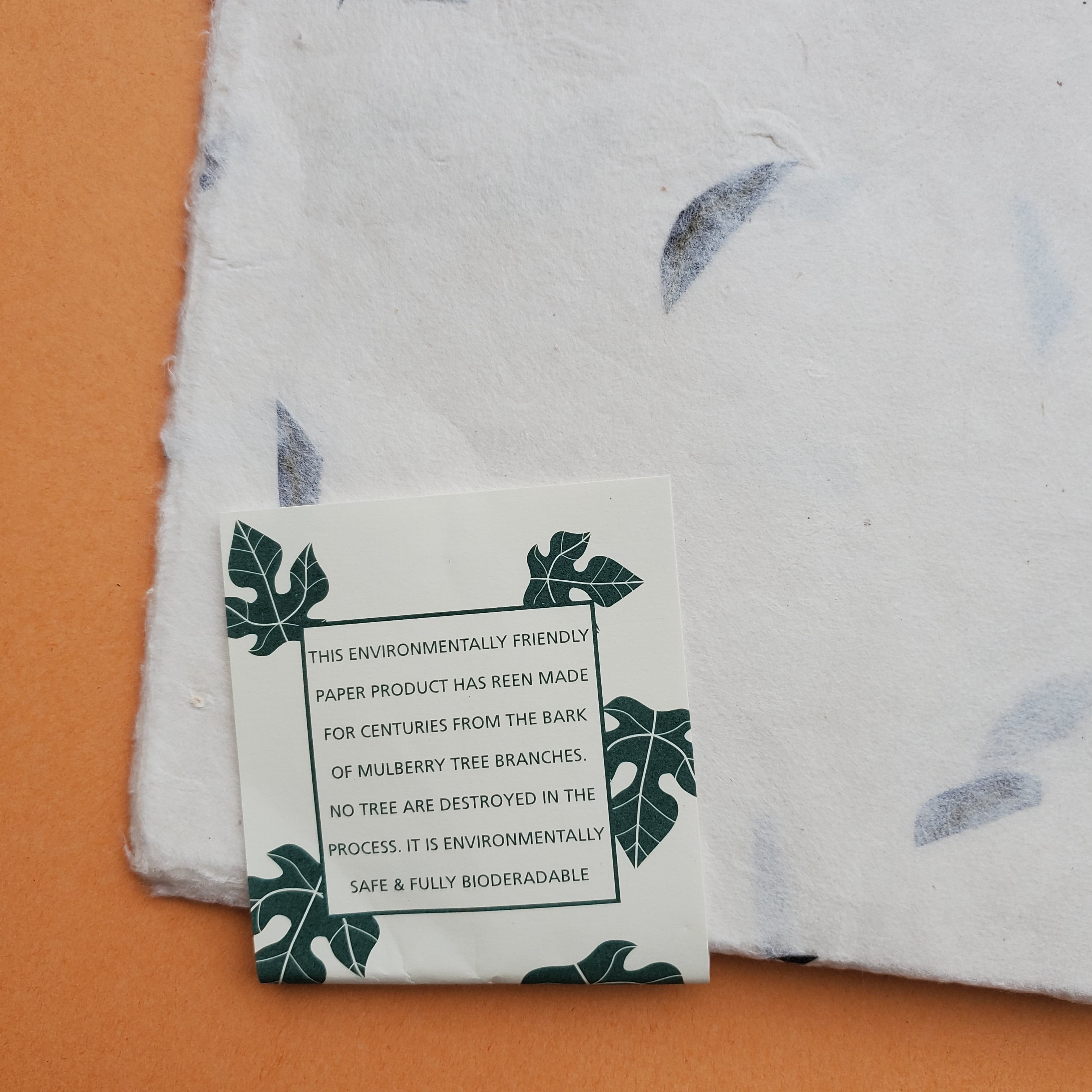 Vintage Filine Handmade Paper Stationery