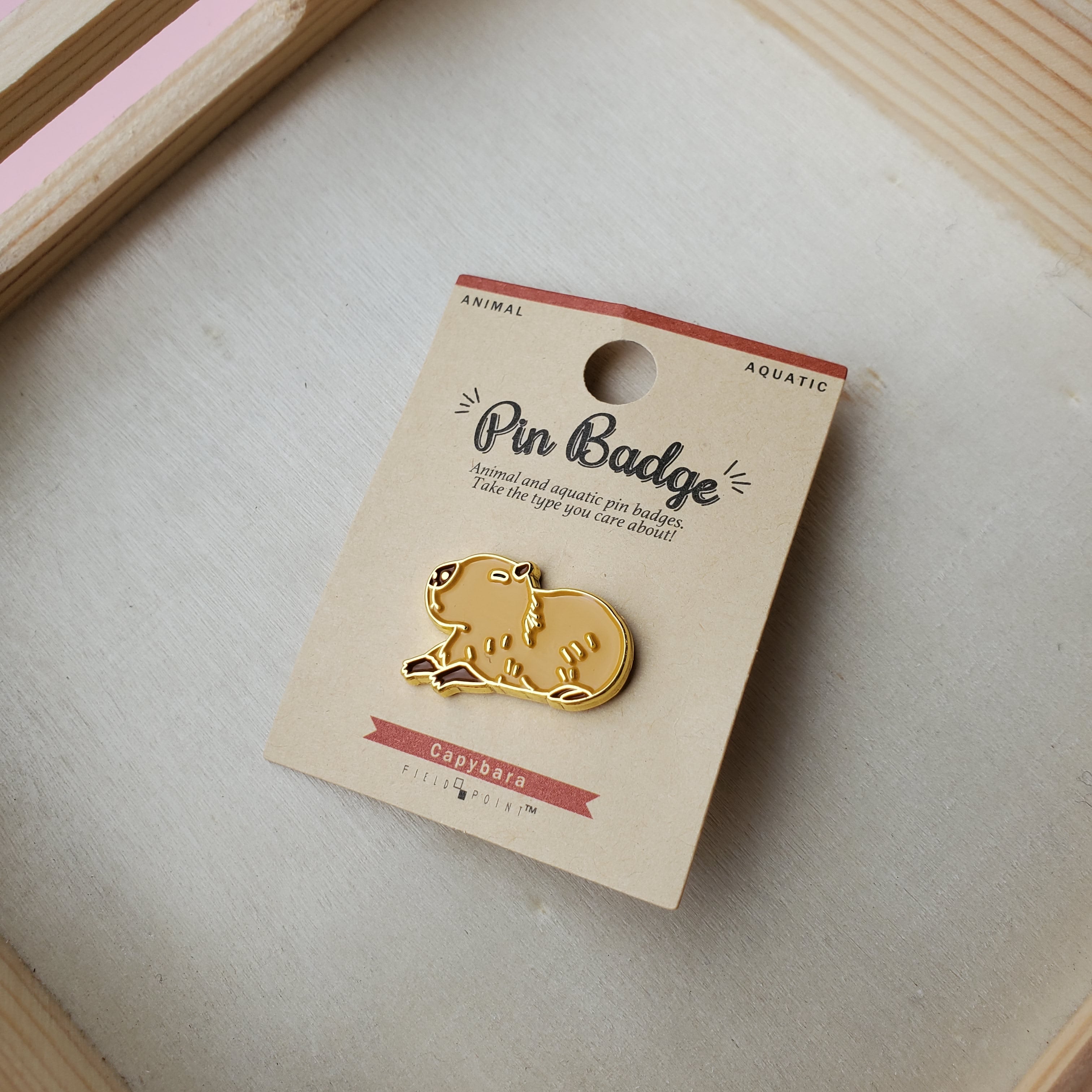 Capybara Lapel Pin