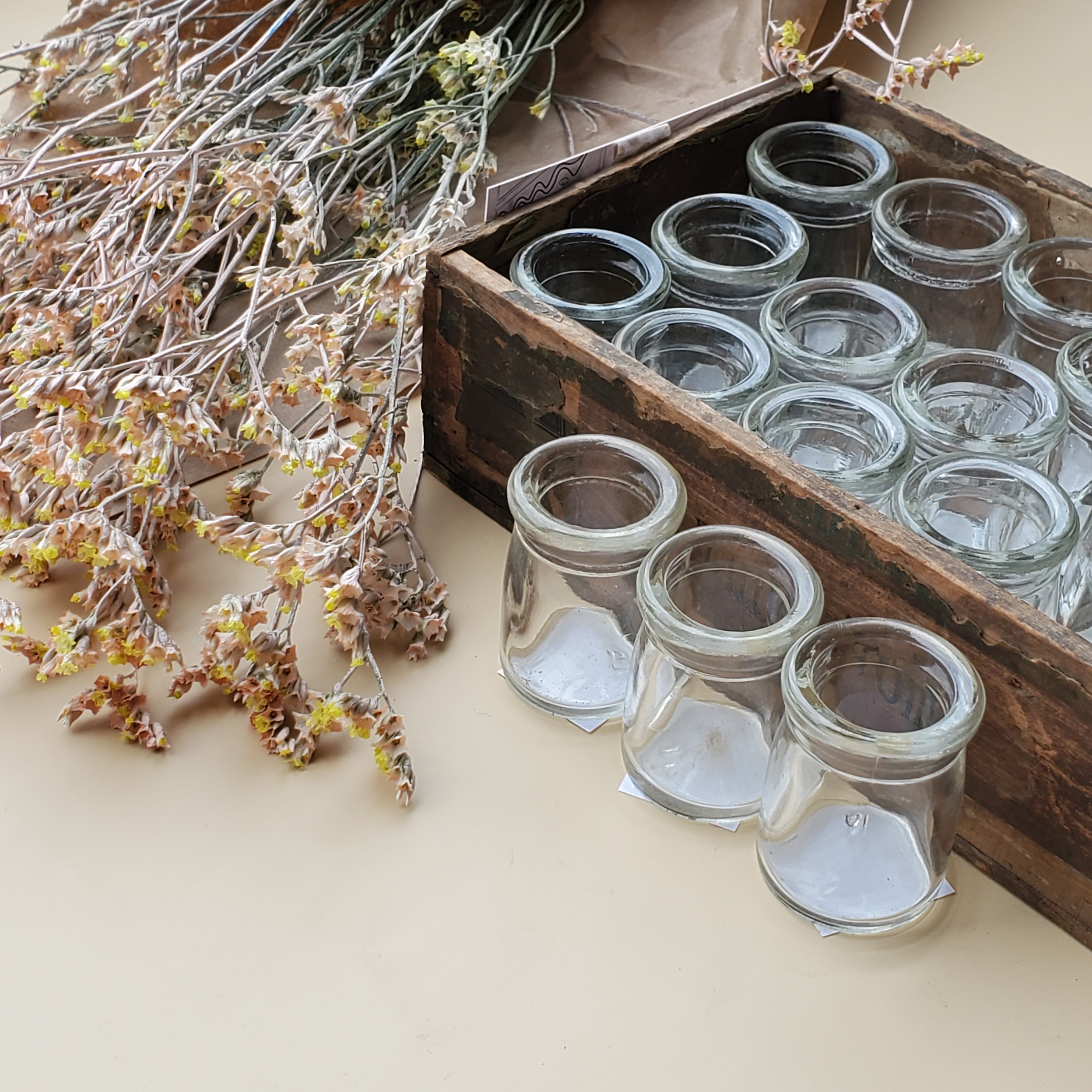 Tiny Vintage Bottle / For Ink? / For flowers? / For anything :)
