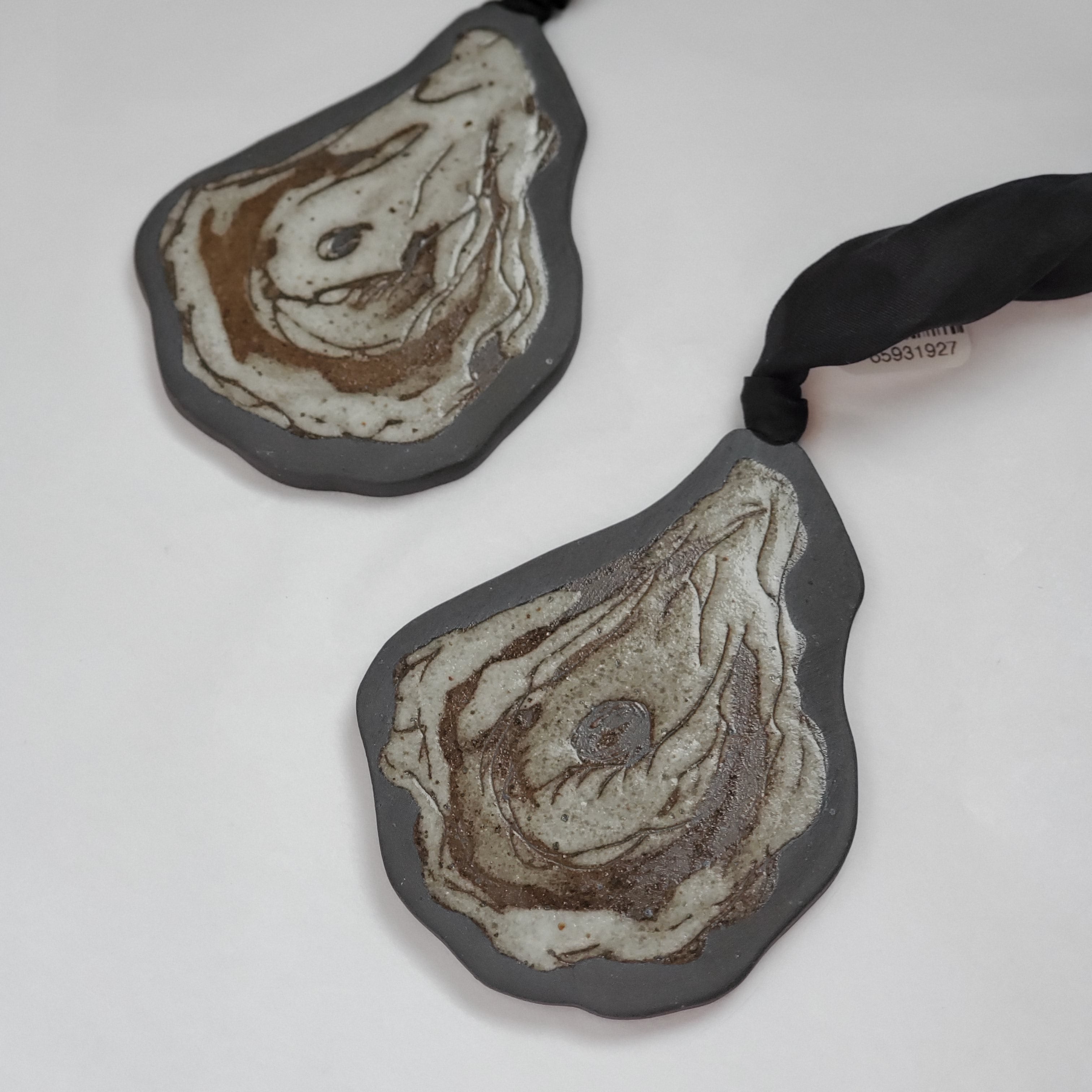 Curio Ceramic Oyster Ornament