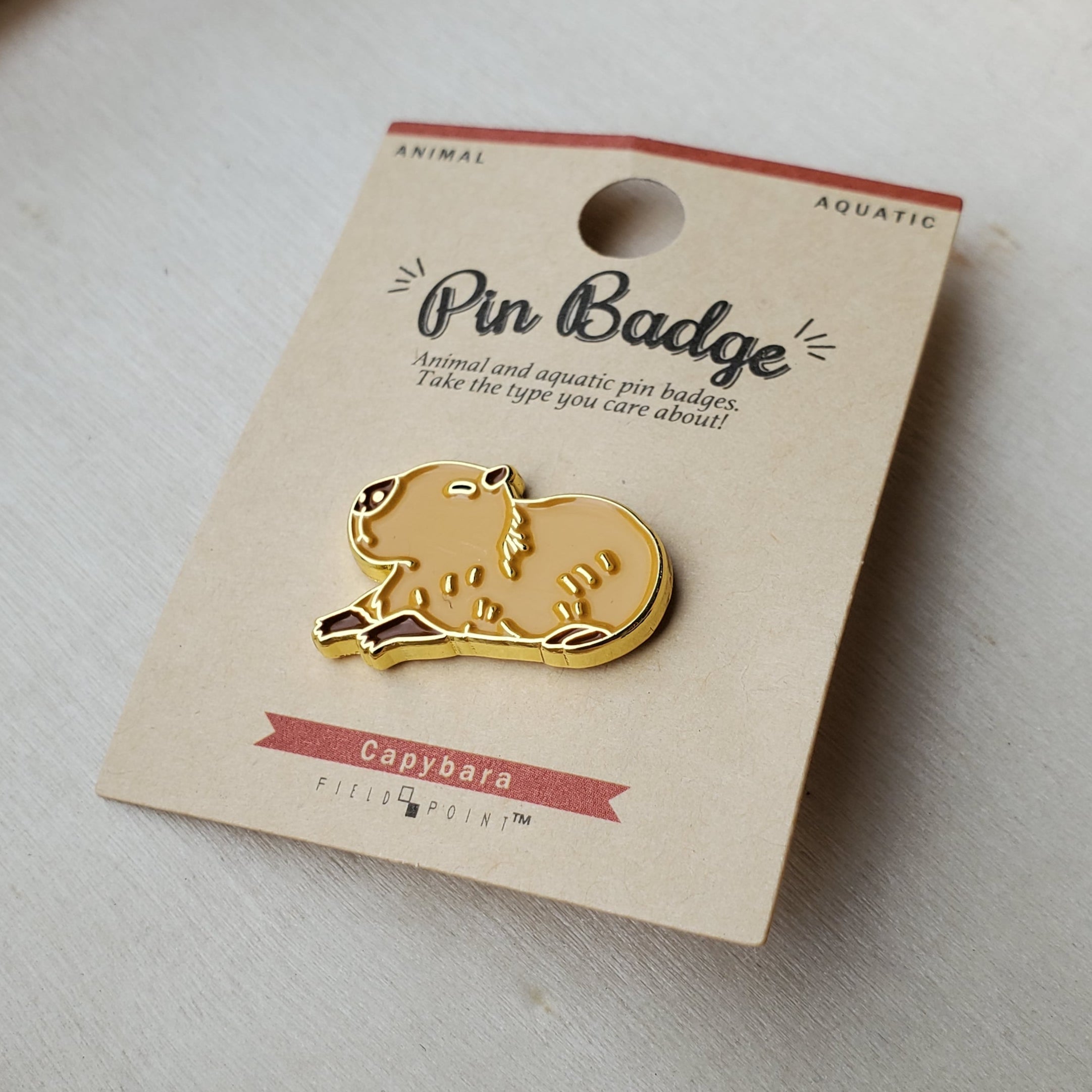 Capybara Lapel Pin