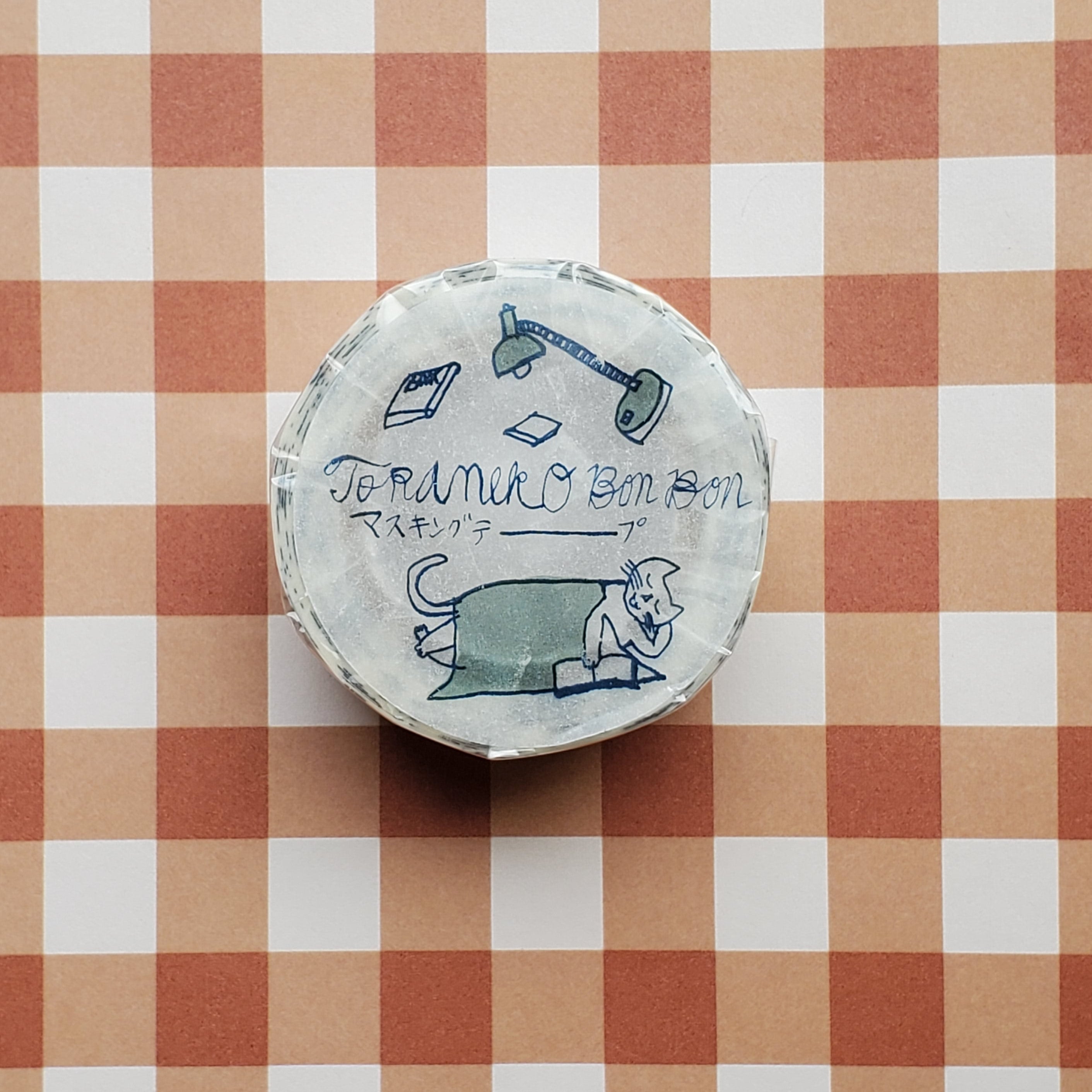 Classiky Masking Tape x Toranekobonbon / Cats at the table
