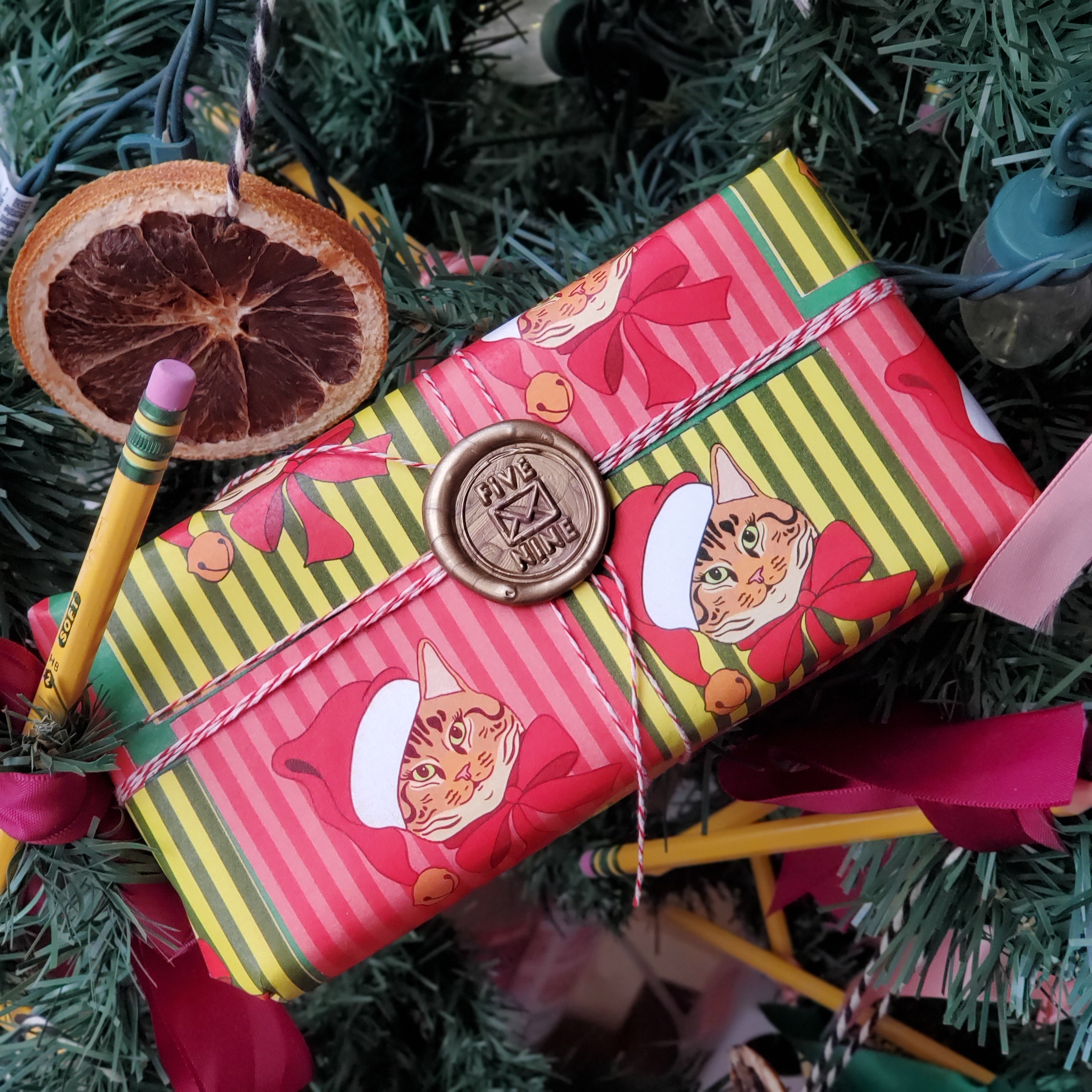 Parsnip Holiday Gift Wrap / Limited Edition / 3 Sheets