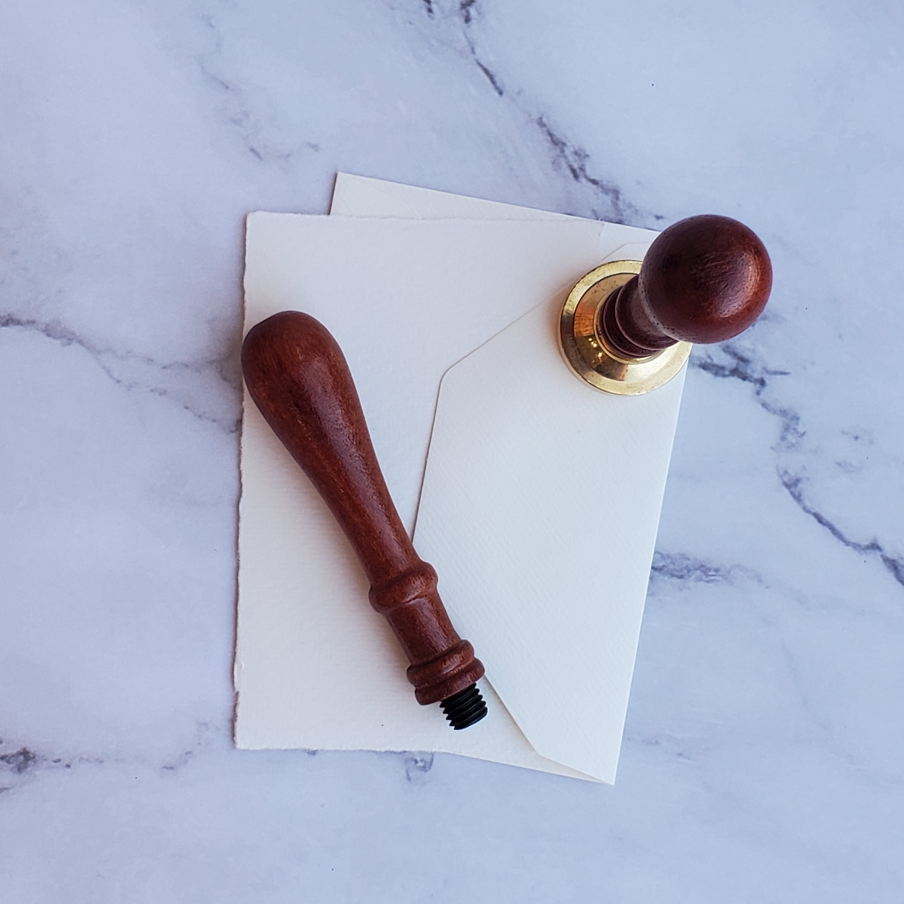 Red Wood Wax Seal Handles