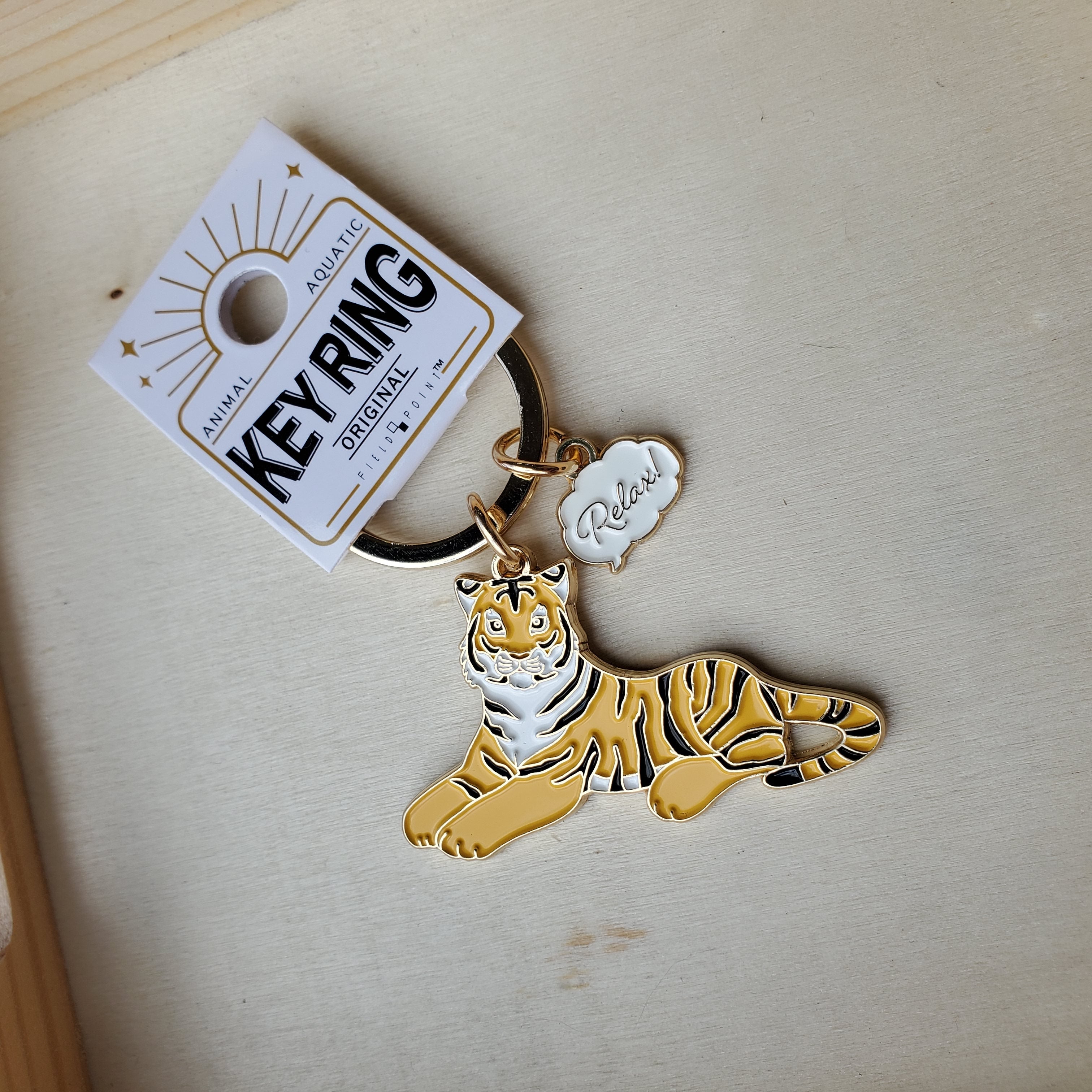 Tiger Keychain